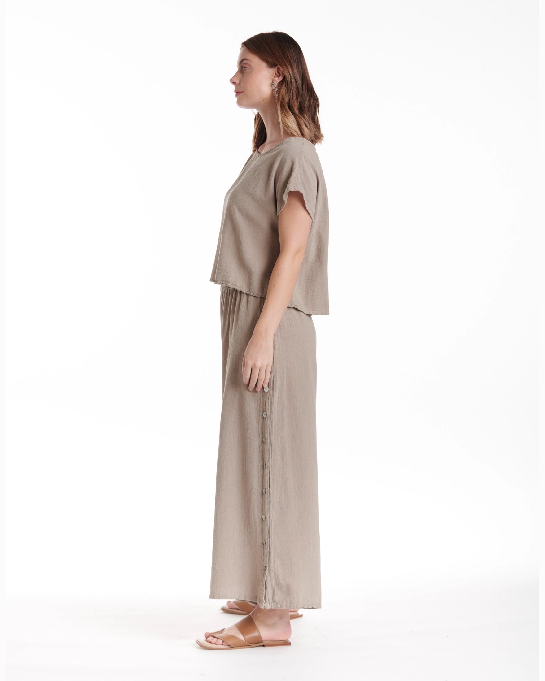 Olga Cotton Gauze Blouse – New Arrival-Oh My Gauze