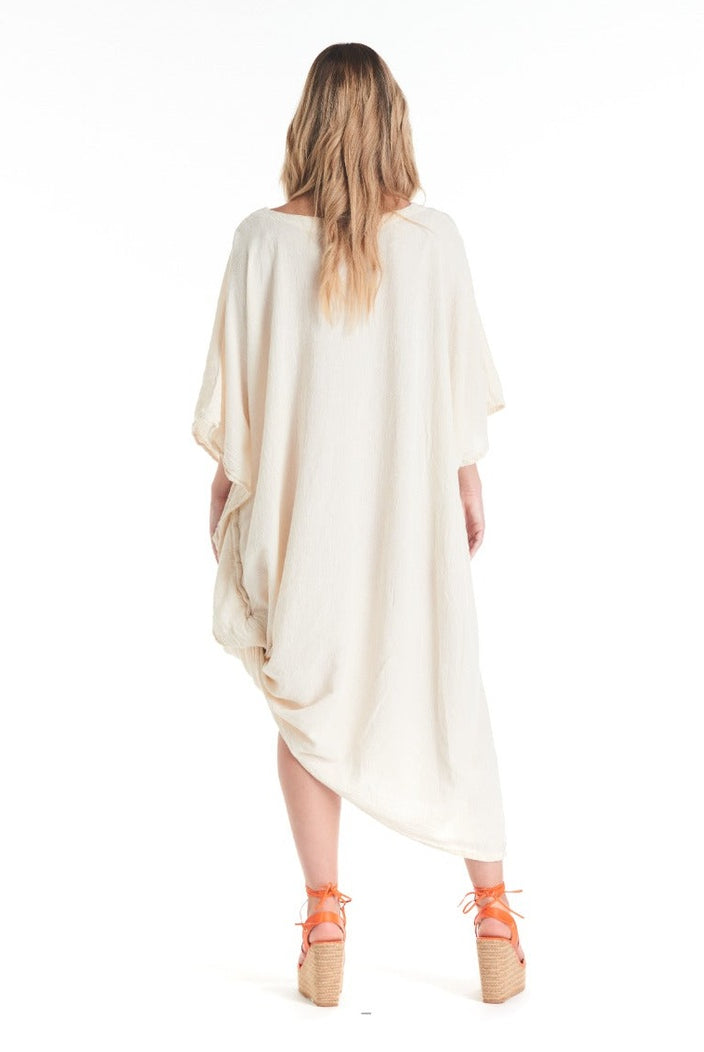 Croissant Cotton Gauze Dress – Final Sale-Oh My Gauze