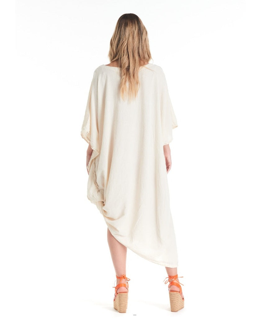 Croissant Cotton Gauze Dress – Final Sale-Oh My Gauze
