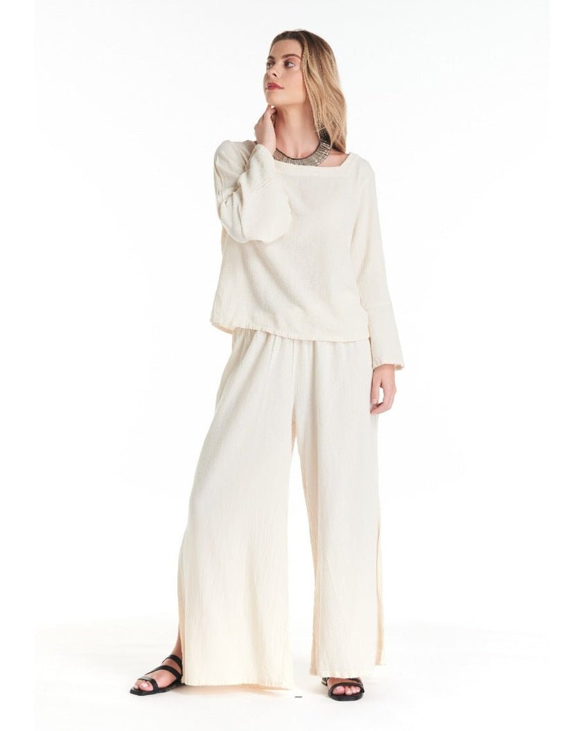 Tulip Cotton Gauze Blouse – Final Sale-Oh My Gauze