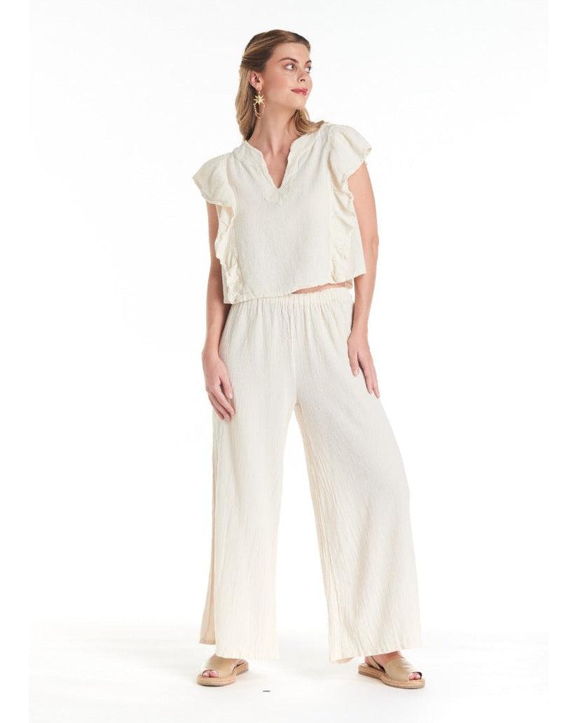 Emmeline Cotton Gauze Blouse – Final Sale-Oh My Gauze