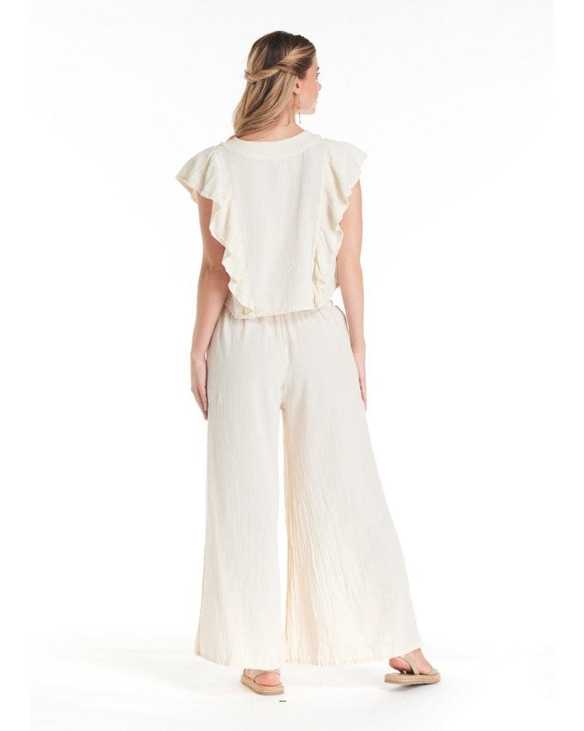 Emmeline Cotton Gauze Blouse – Final Sale-Oh My Gauze