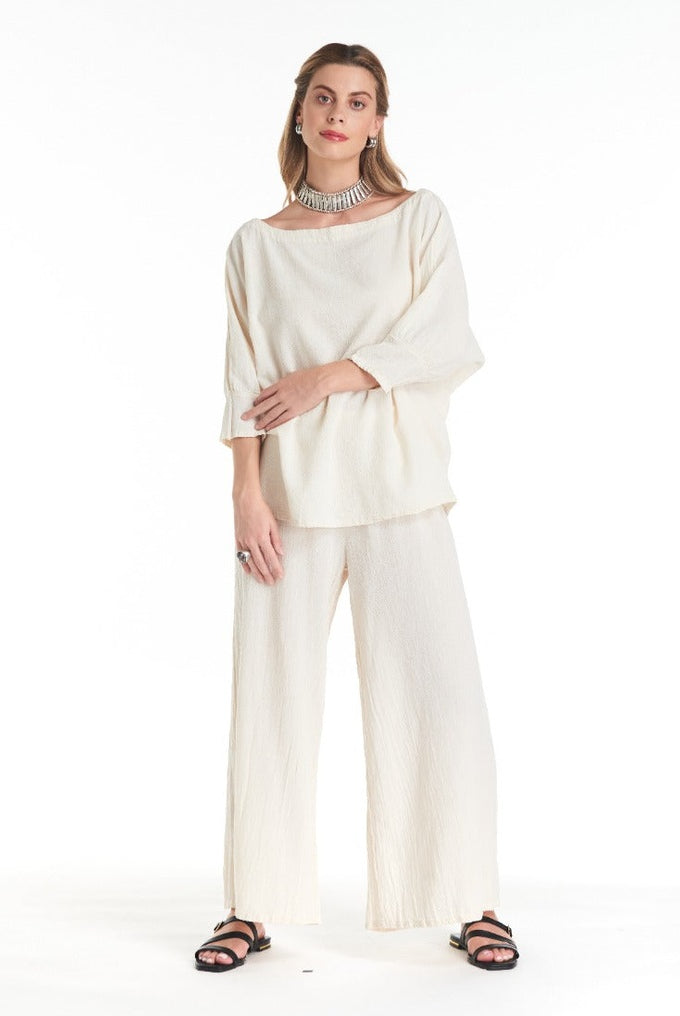 Marina Cotton Gauze Blouse – Final Sale-Oh My Gauze