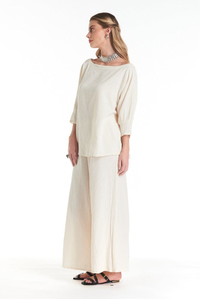 Marina Cotton Gauze Blouse – Final Sale-Oh My Gauze