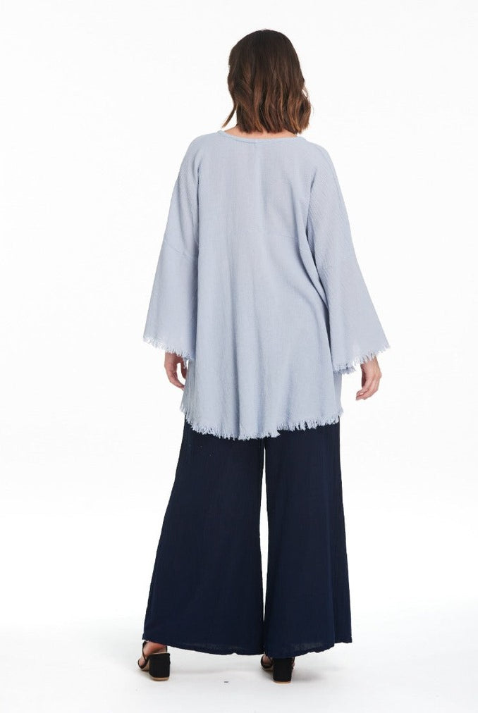 Monarch Cotton Gauze Blouse – Final Sale-Oh My Gauze