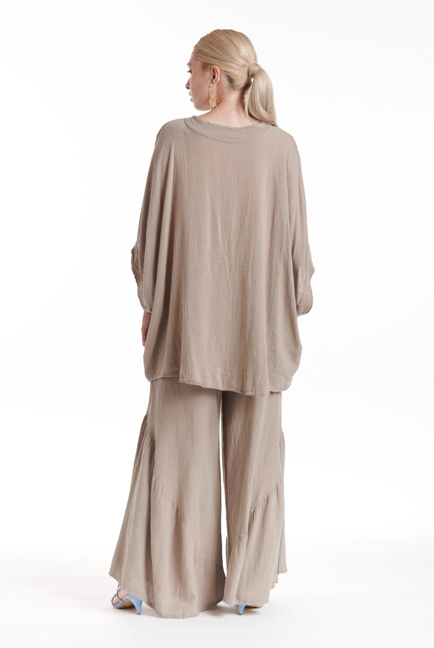 Orient Cotton Gauze Blouse – New Arrival-Oh My Gauze