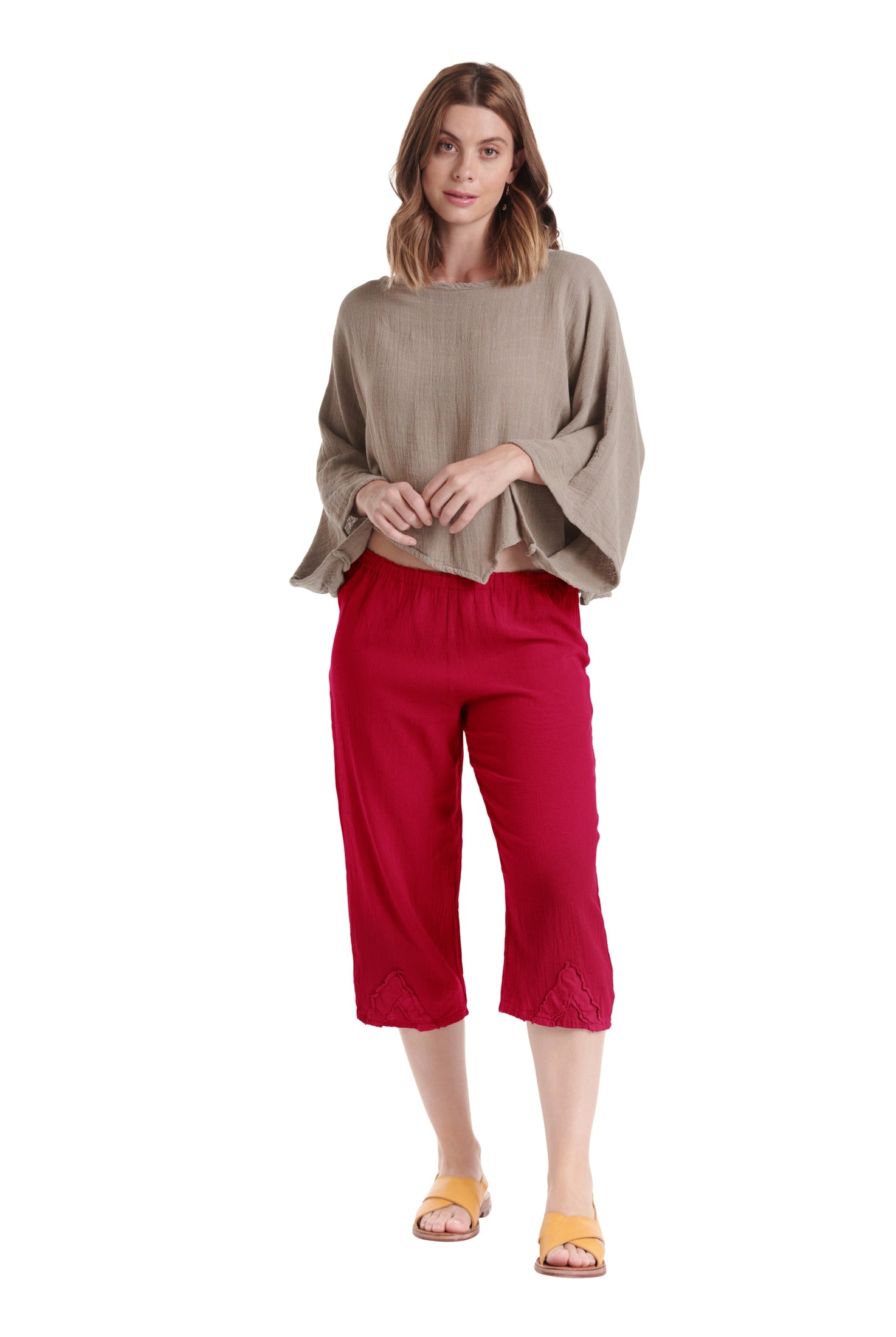 Owen Cotton Gauze Pants - Final Sale-Oh My Gauze