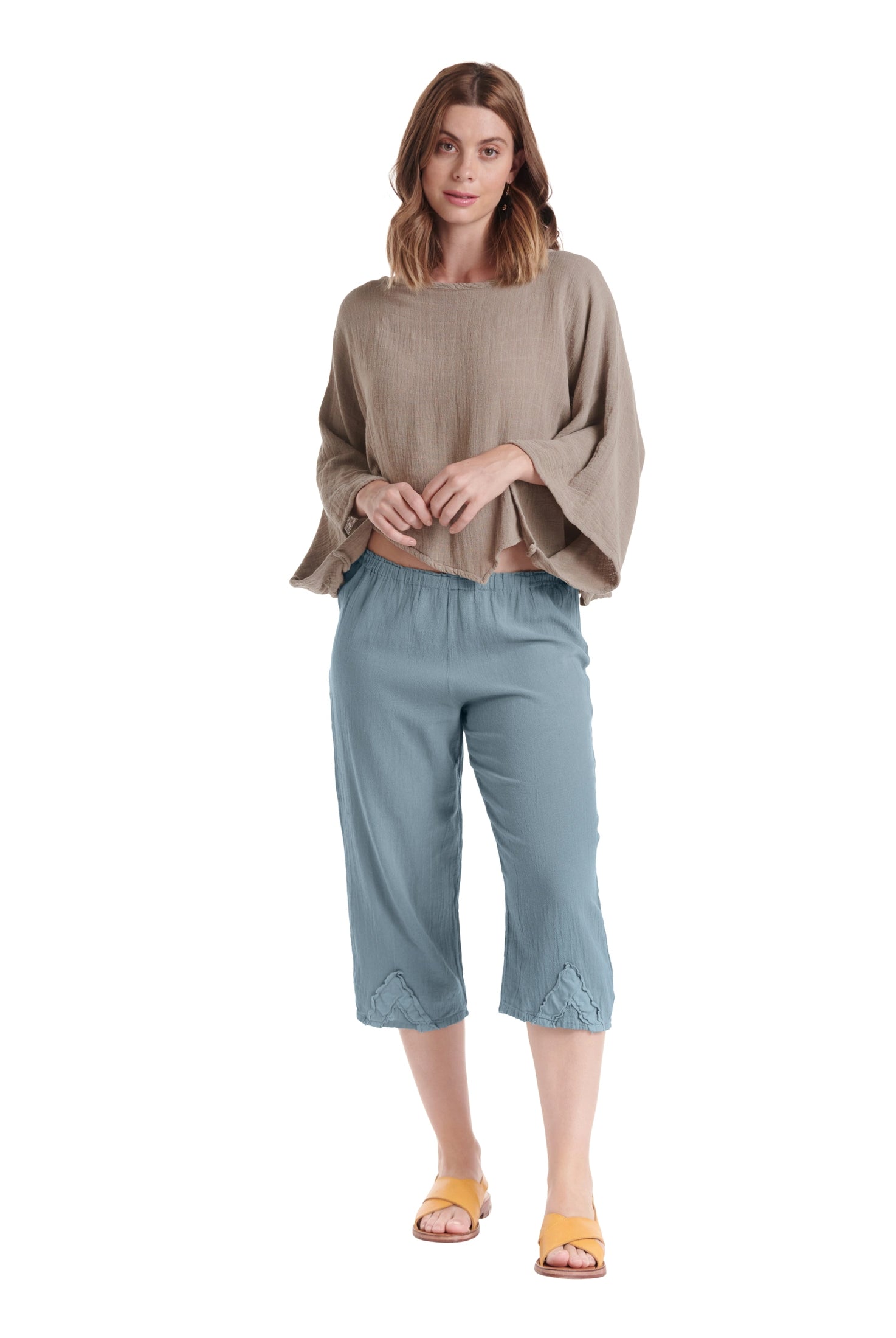 Owen Cotton Gauze Pants - Final Sale-Oh My Gauze