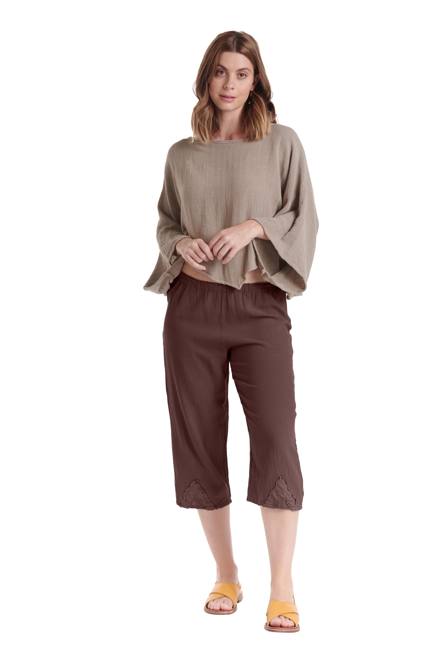 Owen Cotton Gauze Pants - Final Sale-Oh My Gauze