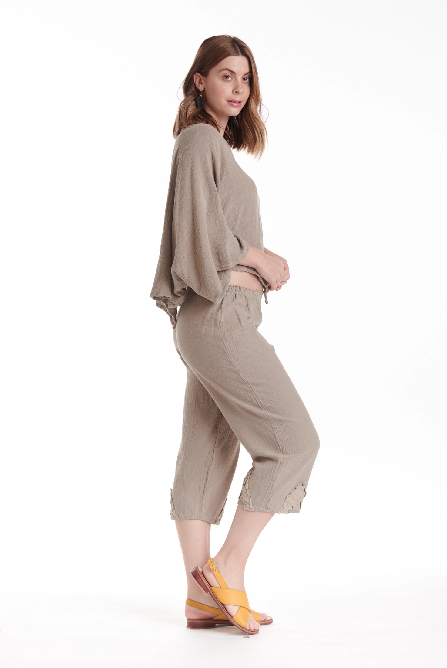 Owen Cotton Gauze Pants - Final Sale-Oh My Gauze