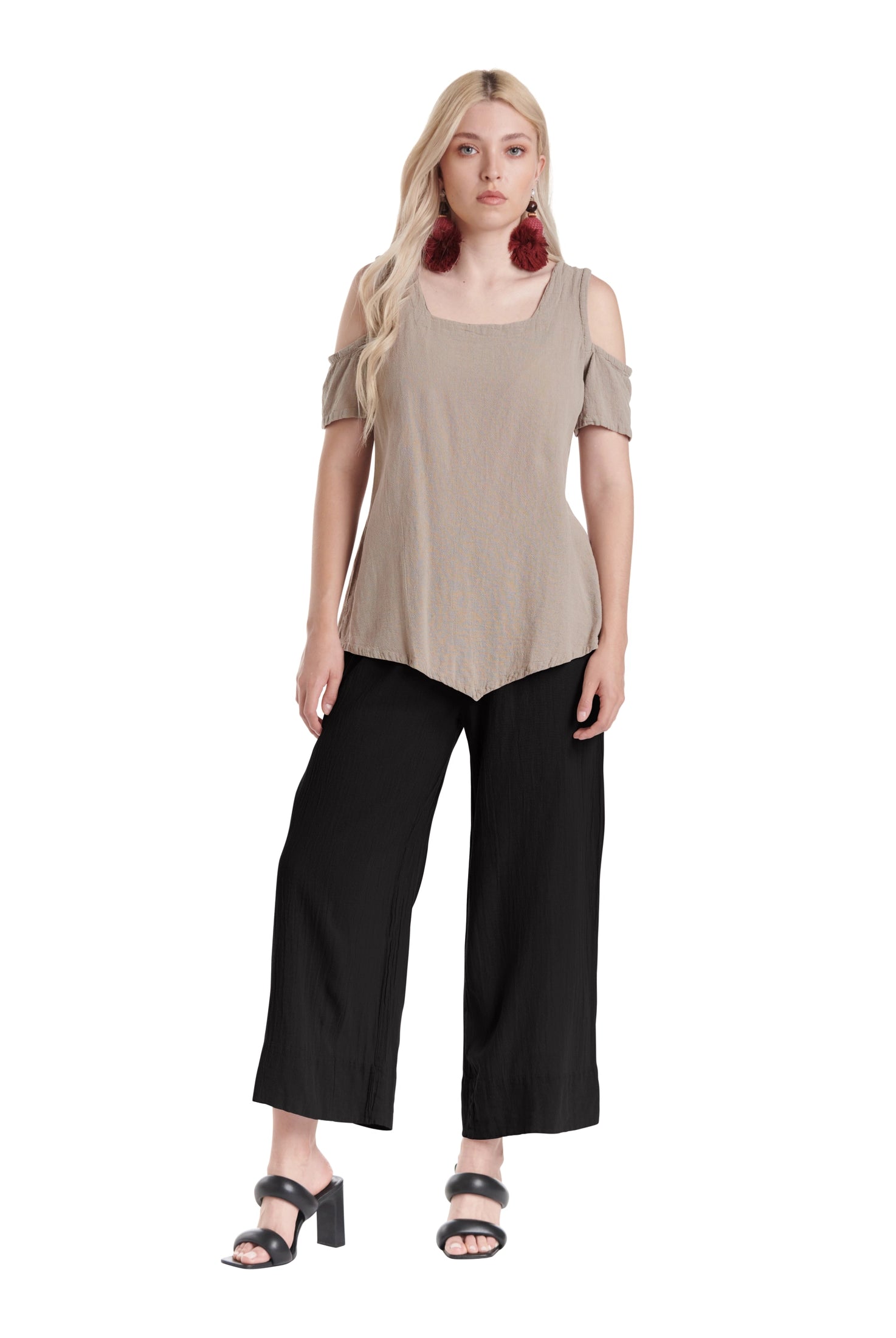 Paula Cotton Gauze Pants-Oh My Gauze