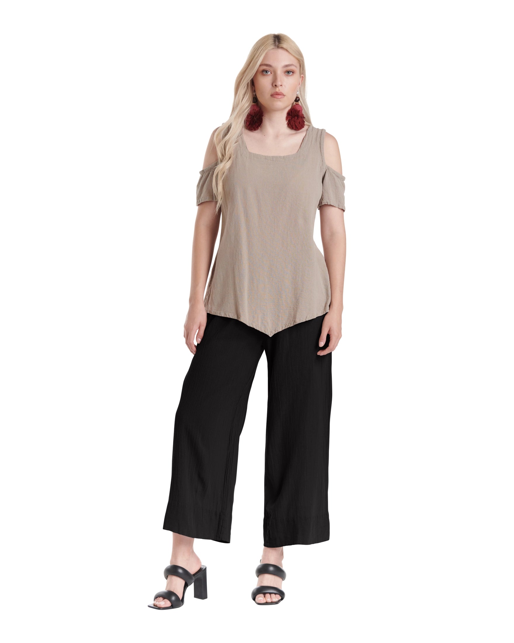 Paula Cotton Gauze Pants-Oh My Gauze