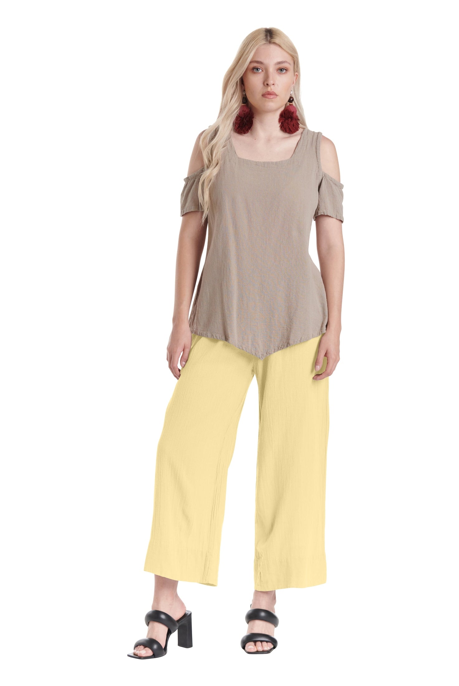 Paula Cotton Gauze Pants-Oh My Gauze
