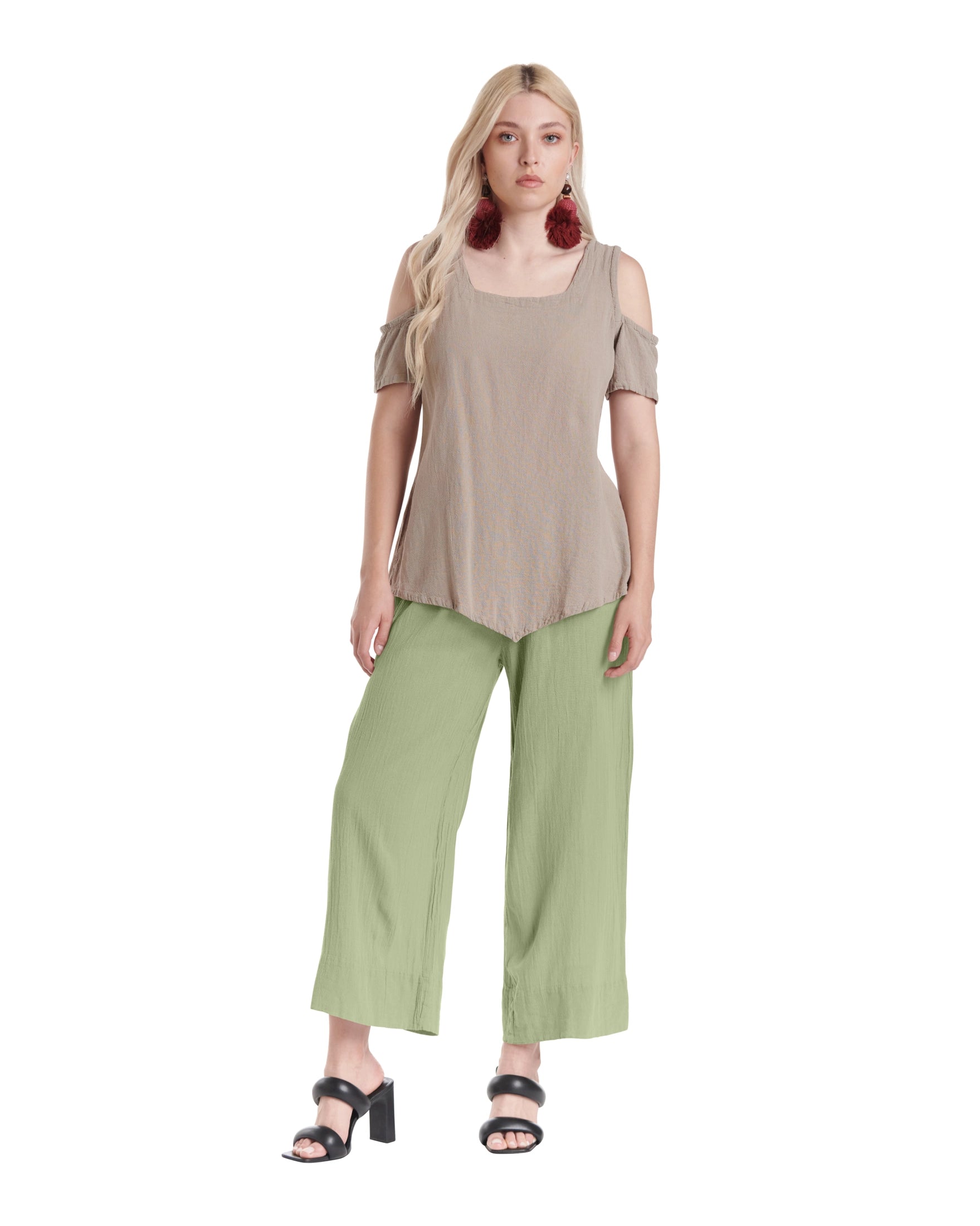 Paula Cotton Gauze Pants-Oh My Gauze