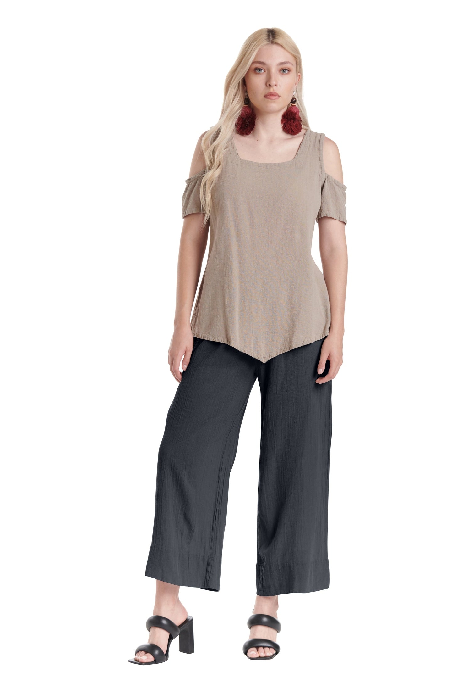 Paula Cotton Gauze Pants-Oh My Gauze