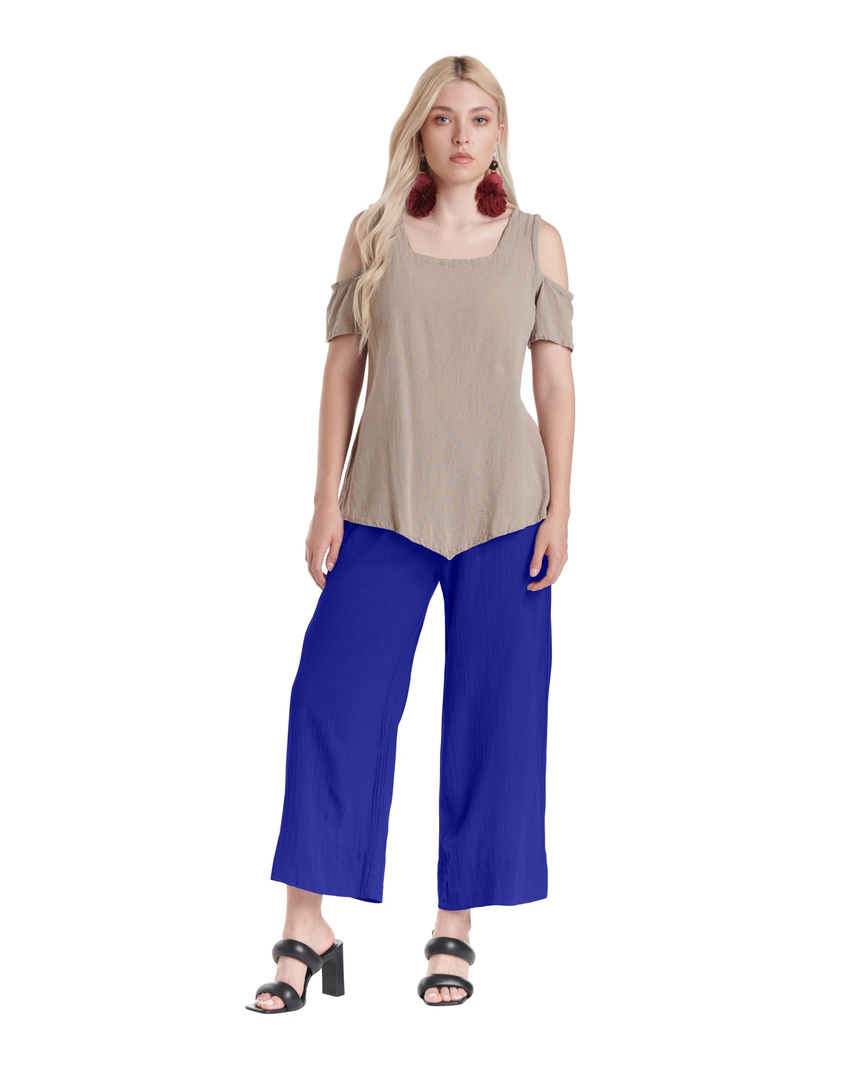 Paula Cotton Gauze Pants-Oh My Gauze