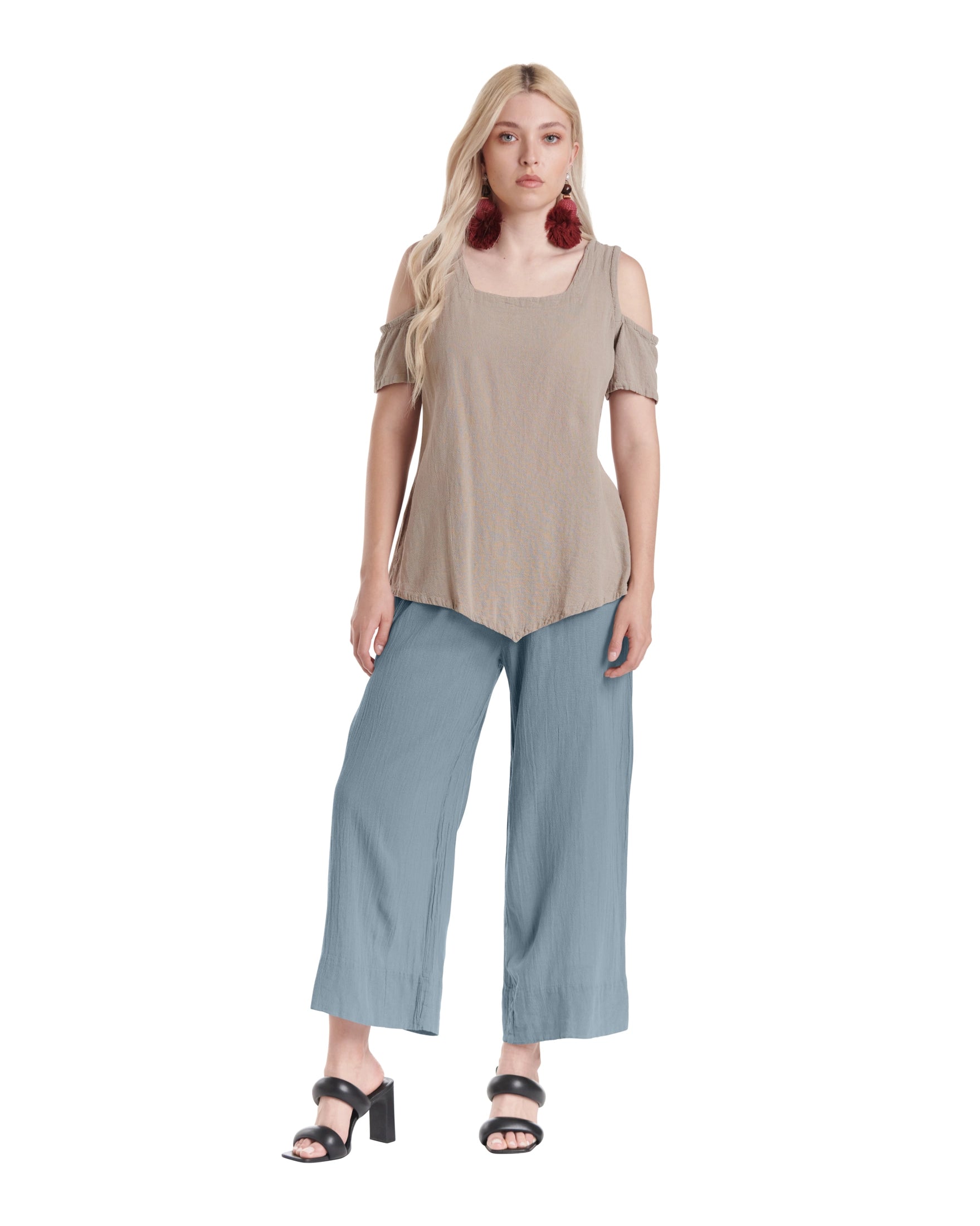 Paula Cotton Gauze Pants-Oh My Gauze