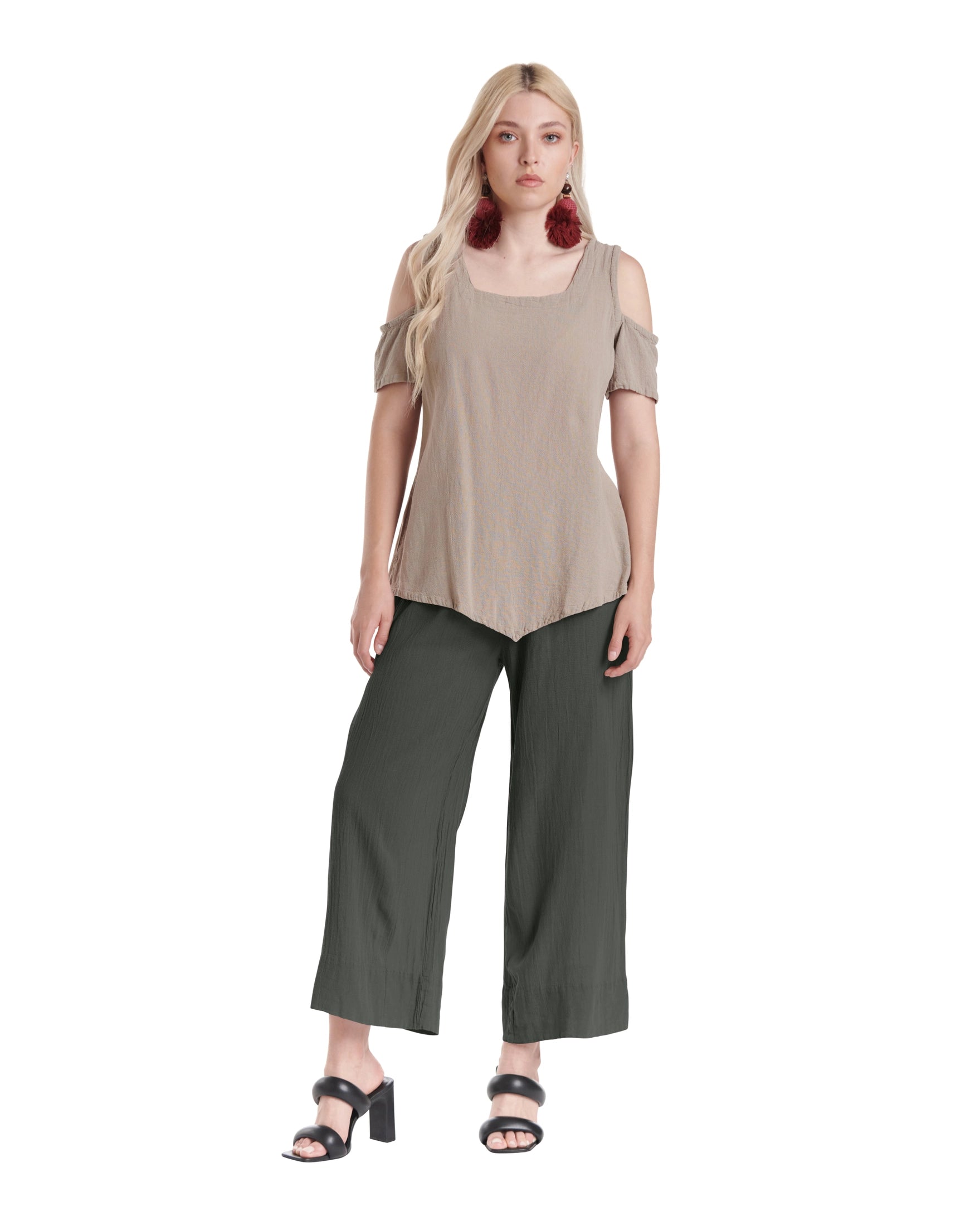 Paula Cotton Gauze Pants-Oh My Gauze