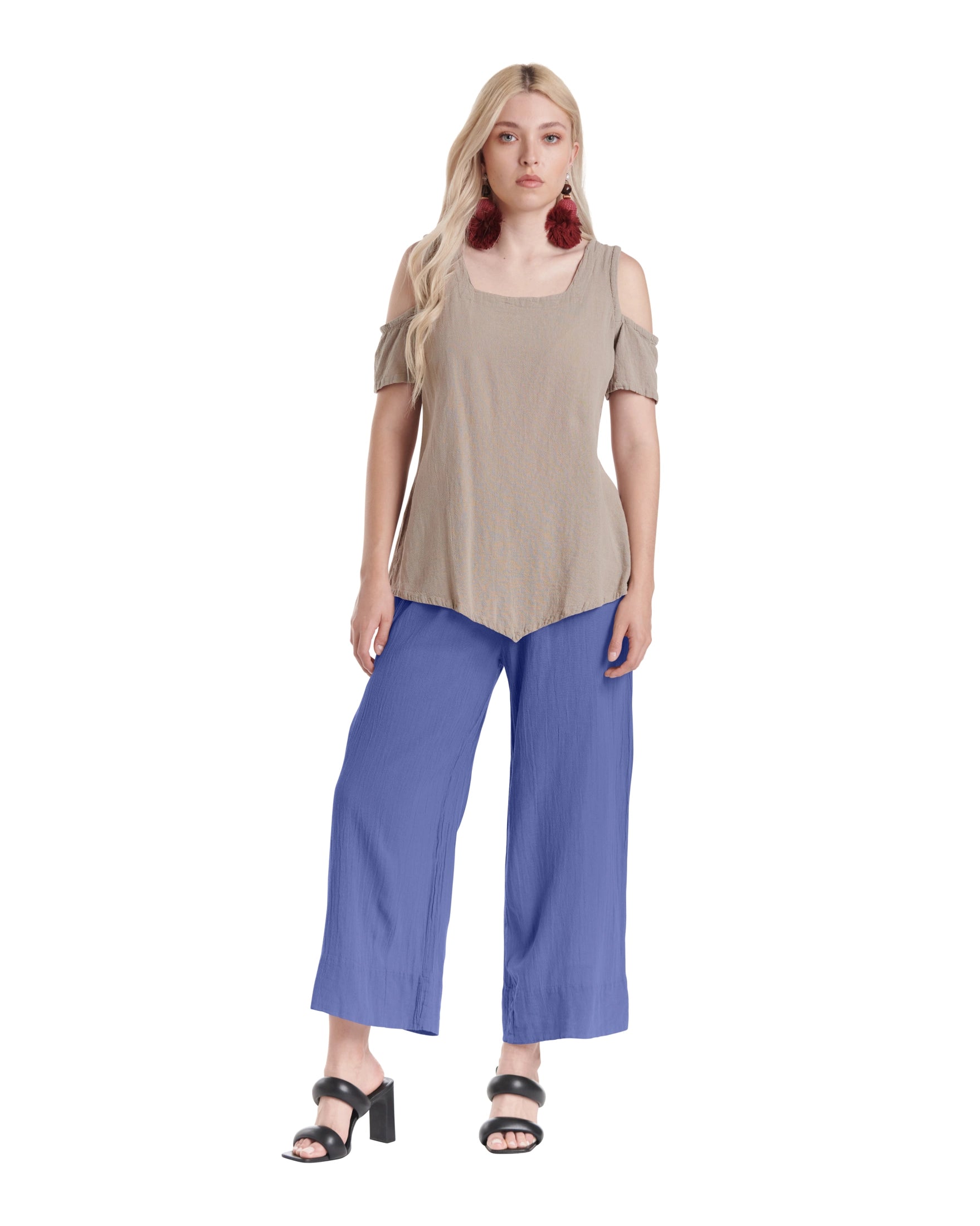 Paula Cotton Gauze Pants-Oh My Gauze