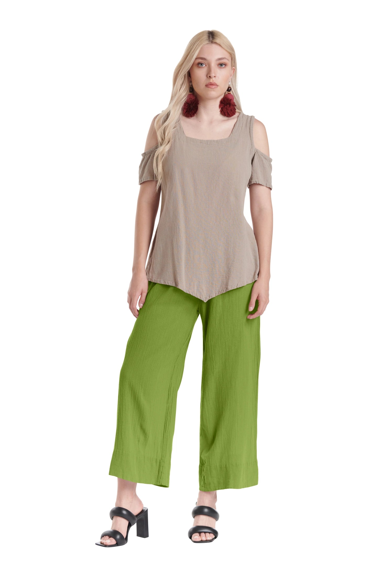 Paula Cotton Gauze Pants-Oh My Gauze