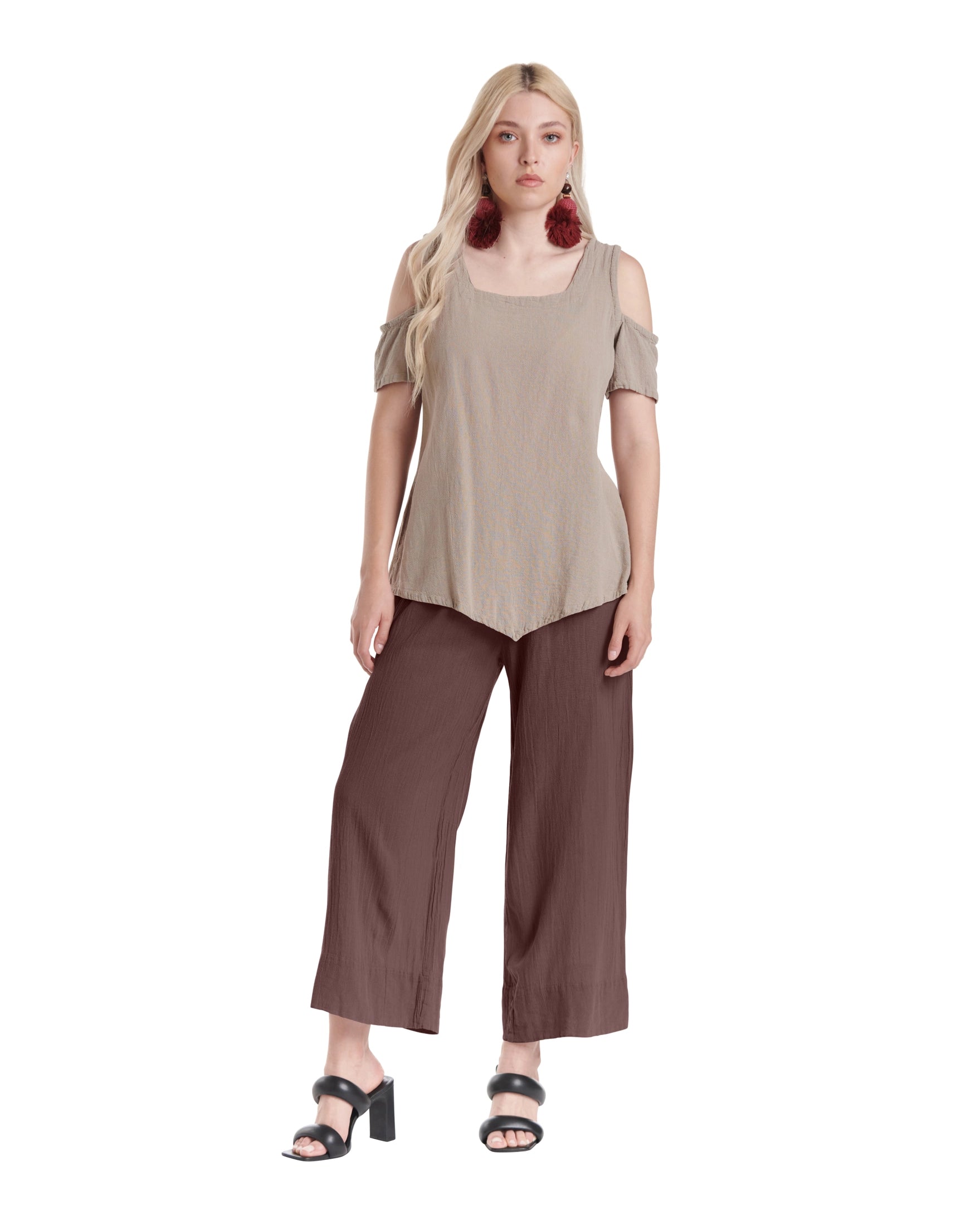 Paula Cotton Gauze Pants-Oh My Gauze