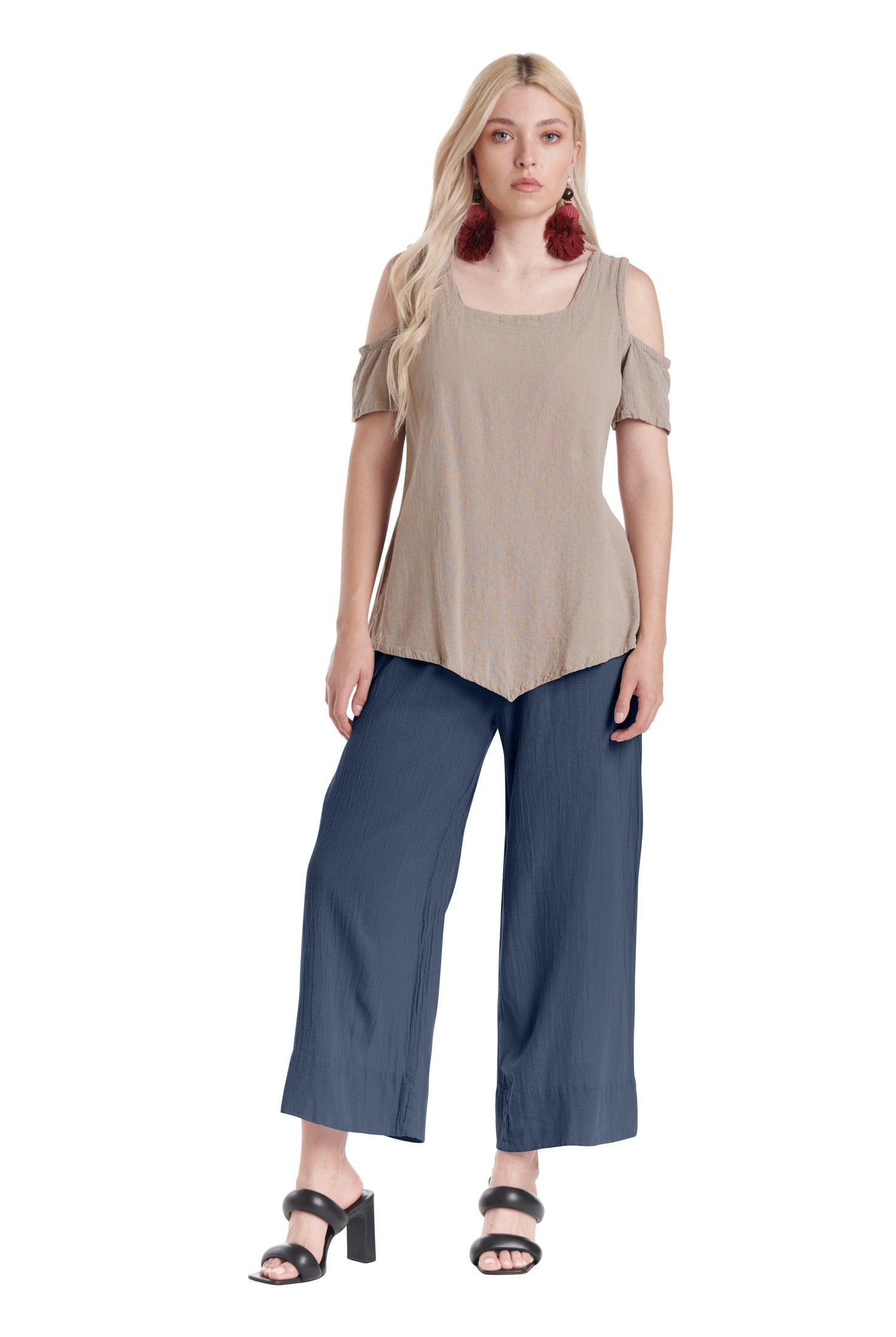 Paula Cotton Gauze Pants-Oh My Gauze