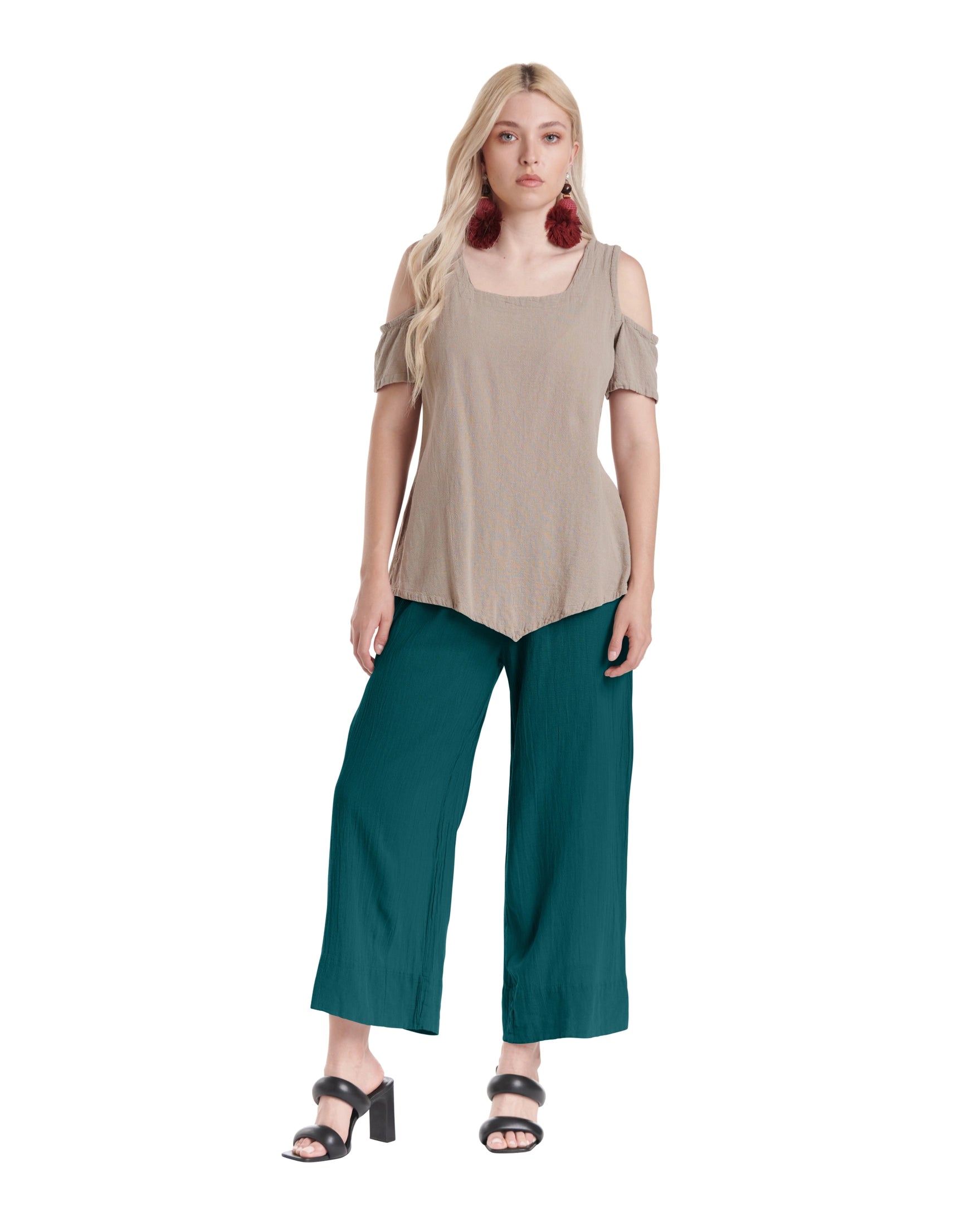 Paula Cotton Gauze Pants-Oh My Gauze