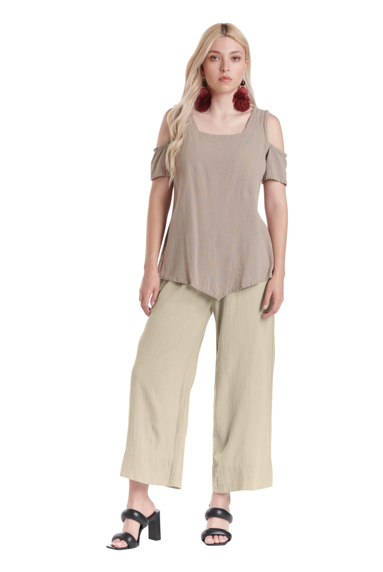 Paula Cotton Gauze Pants-Oh My Gauze