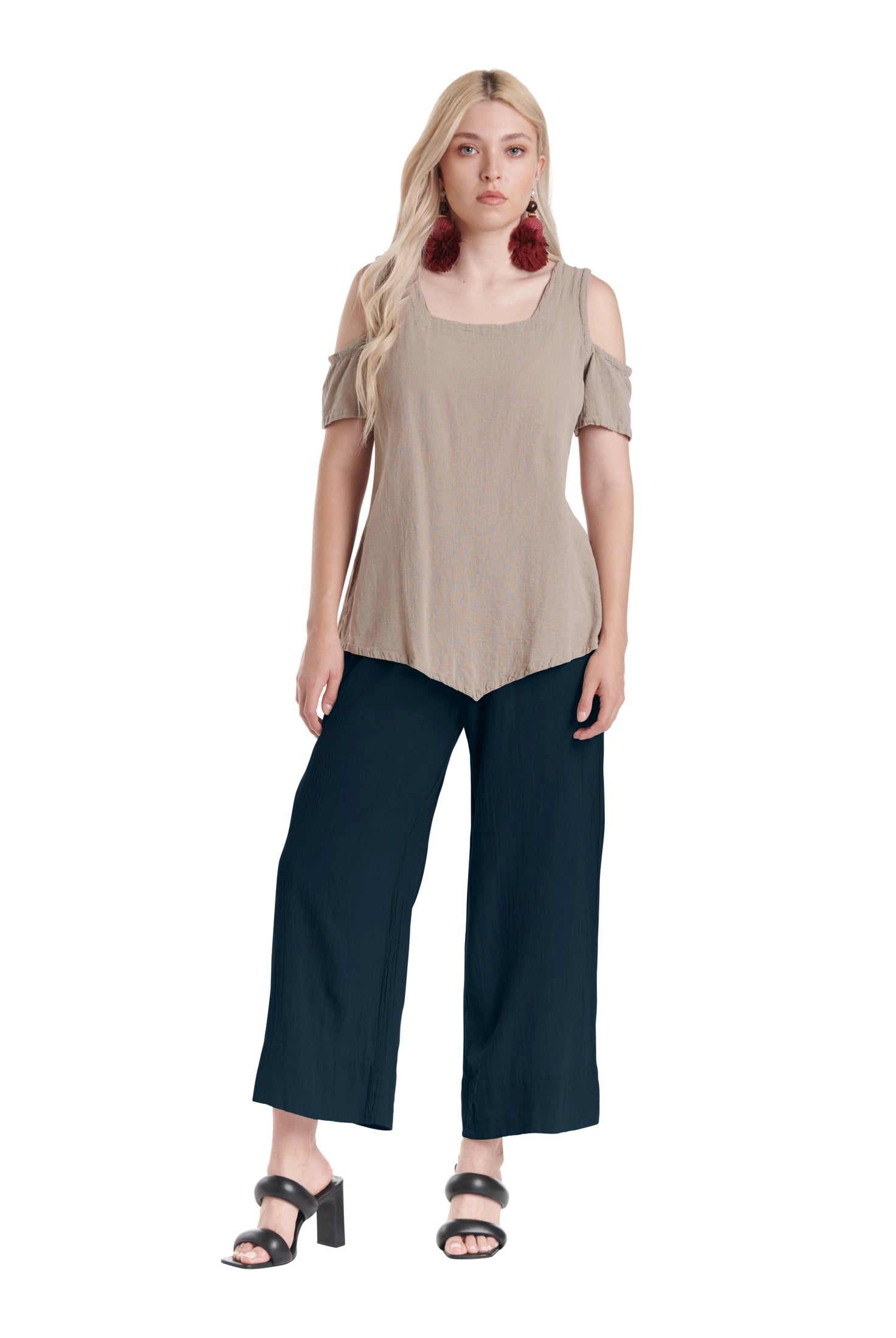 Paula Cotton Gauze Pants-Oh My Gauze