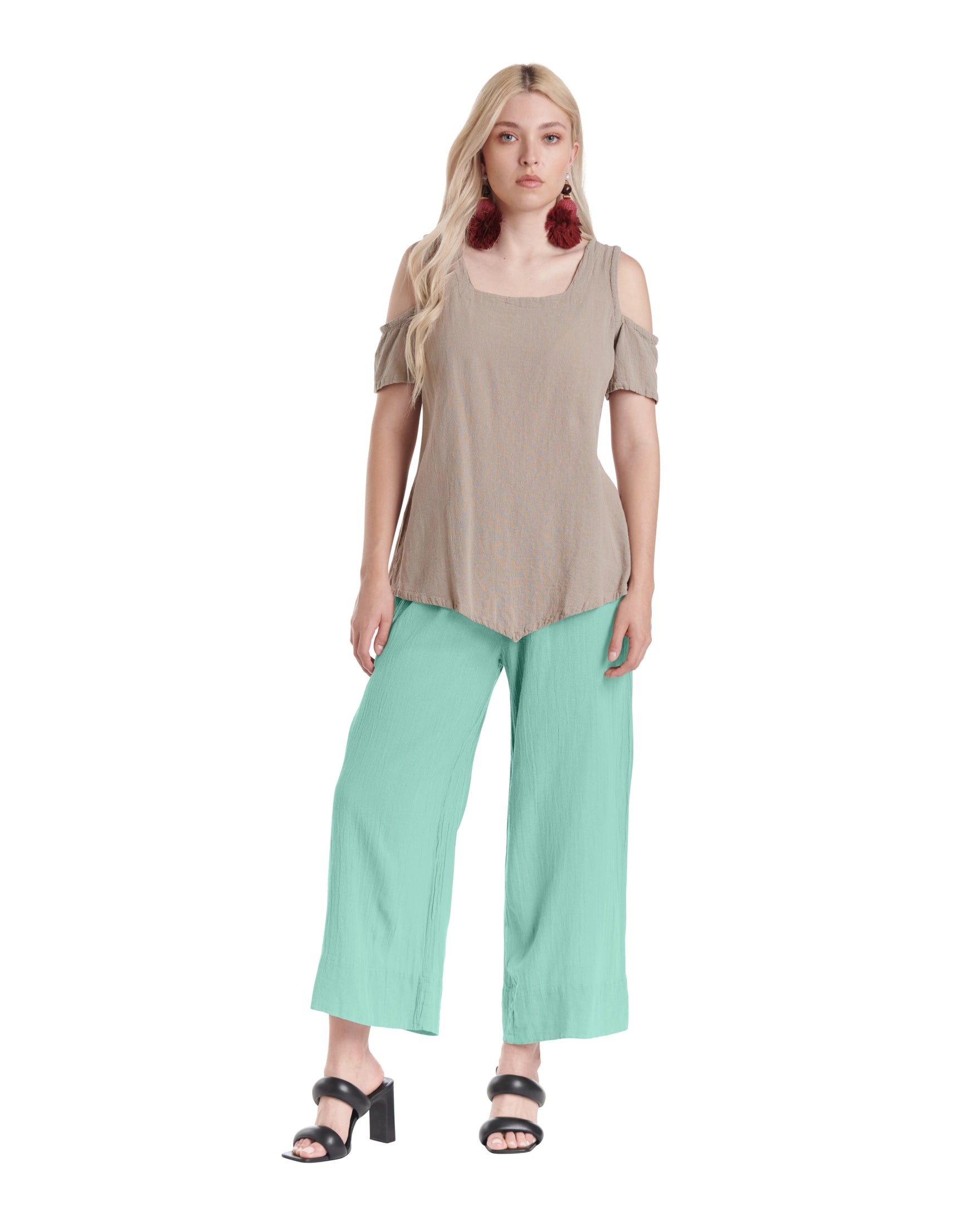 Paula Cotton Gauze Pants-Oh My Gauze
