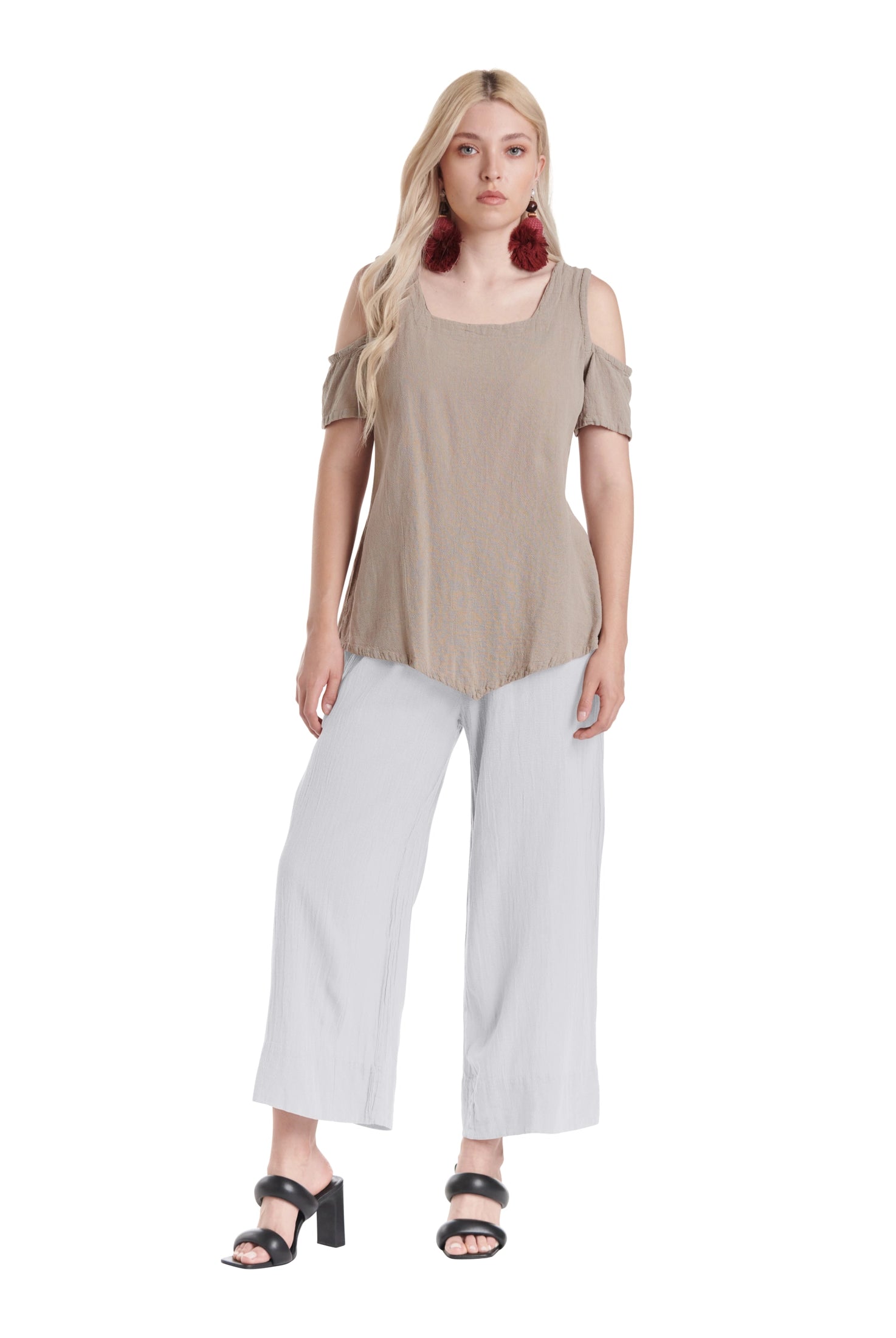 Paula Cotton Gauze Pants-Oh My Gauze