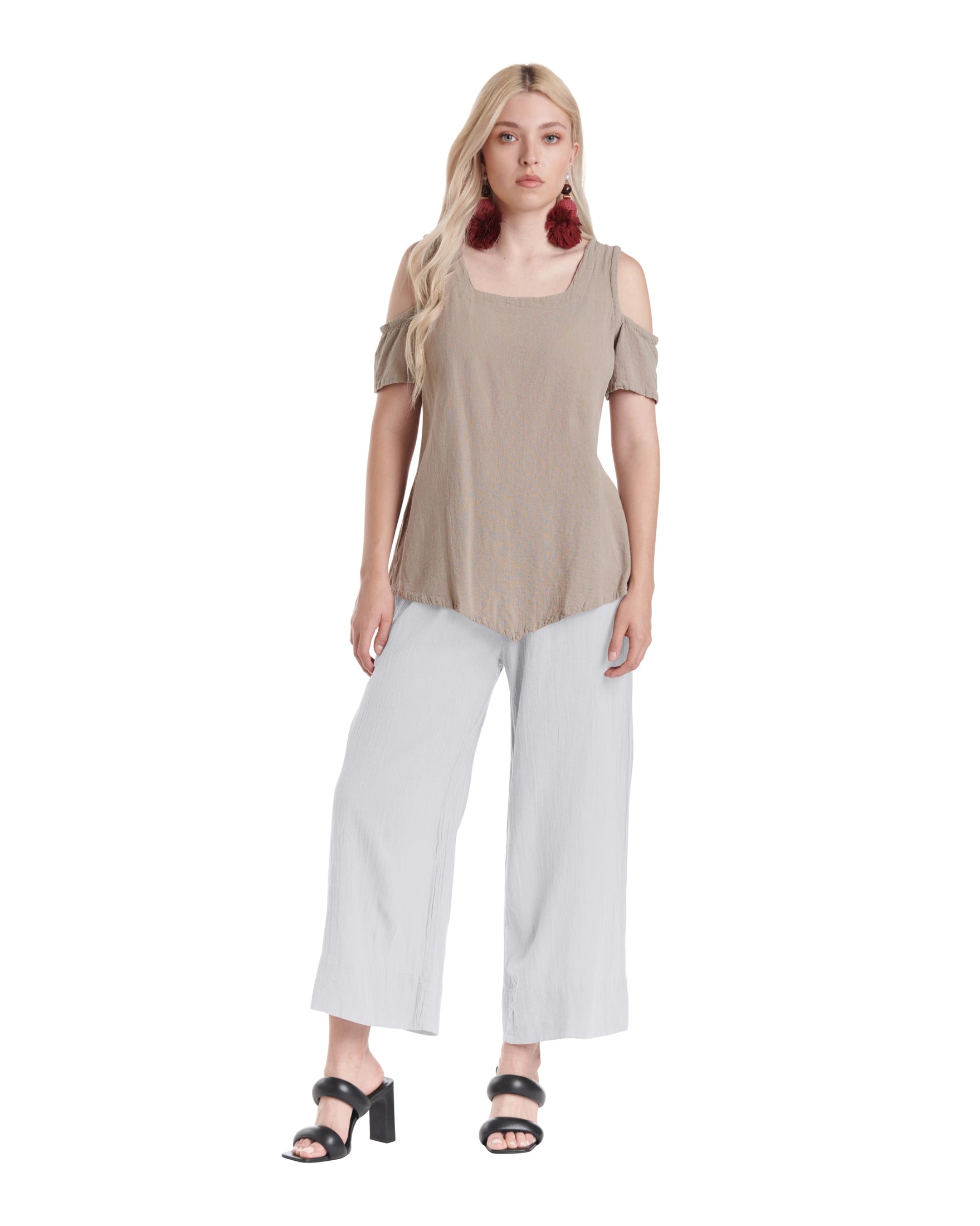 Paula Cotton Gauze Pants-Oh My Gauze