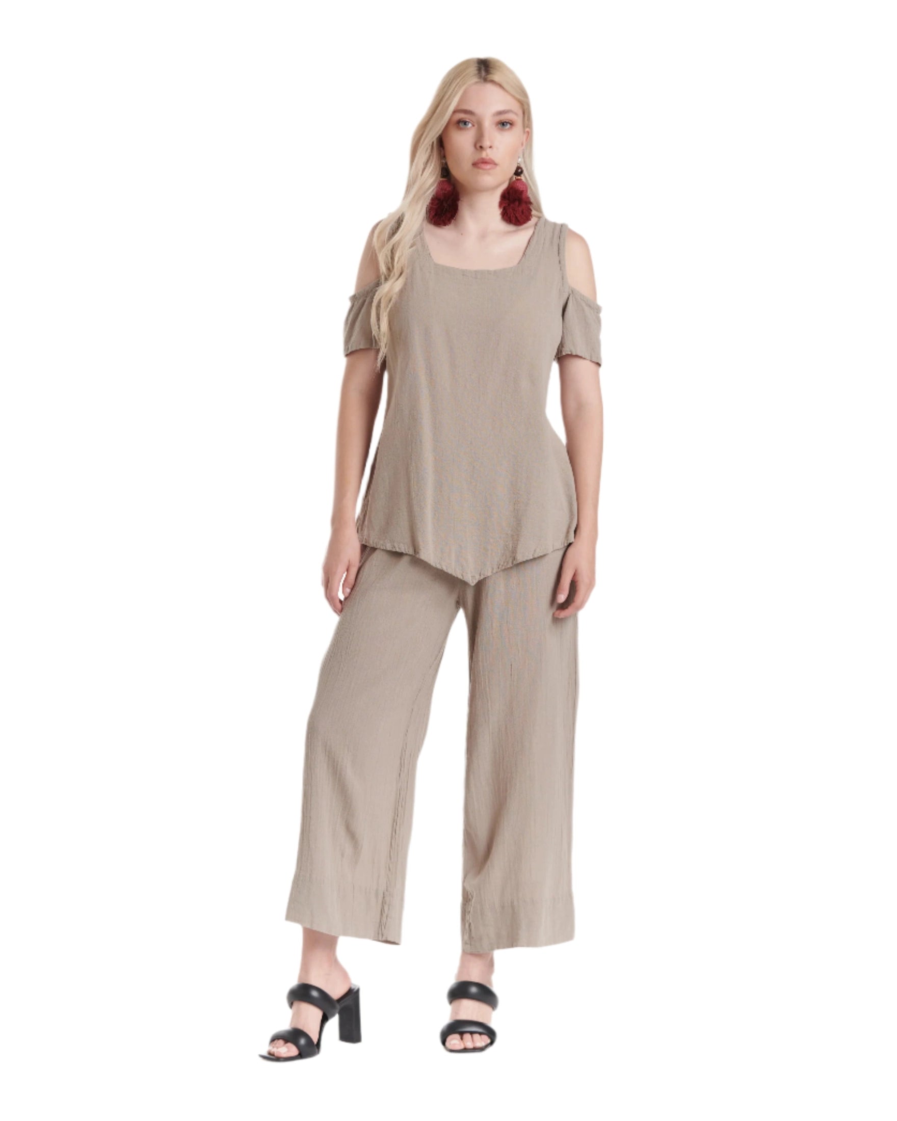 Paula Cotton Gauze Pants-Oh My Gauze