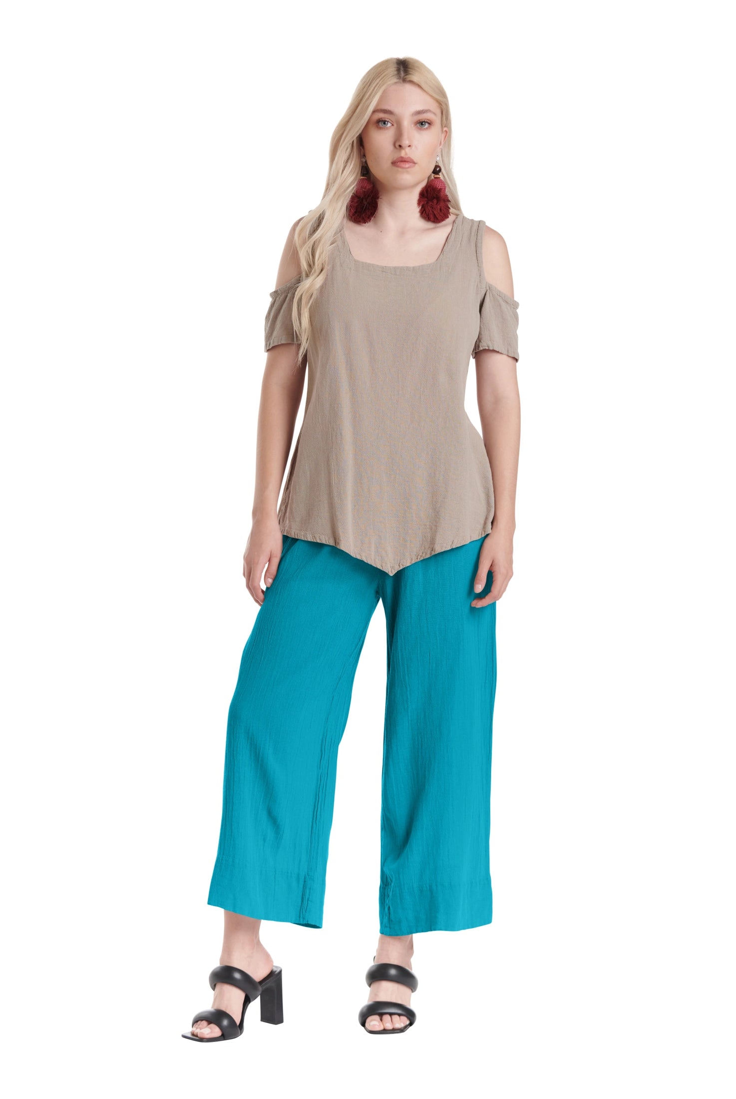 Paula Cotton Gauze Pants-Oh My Gauze