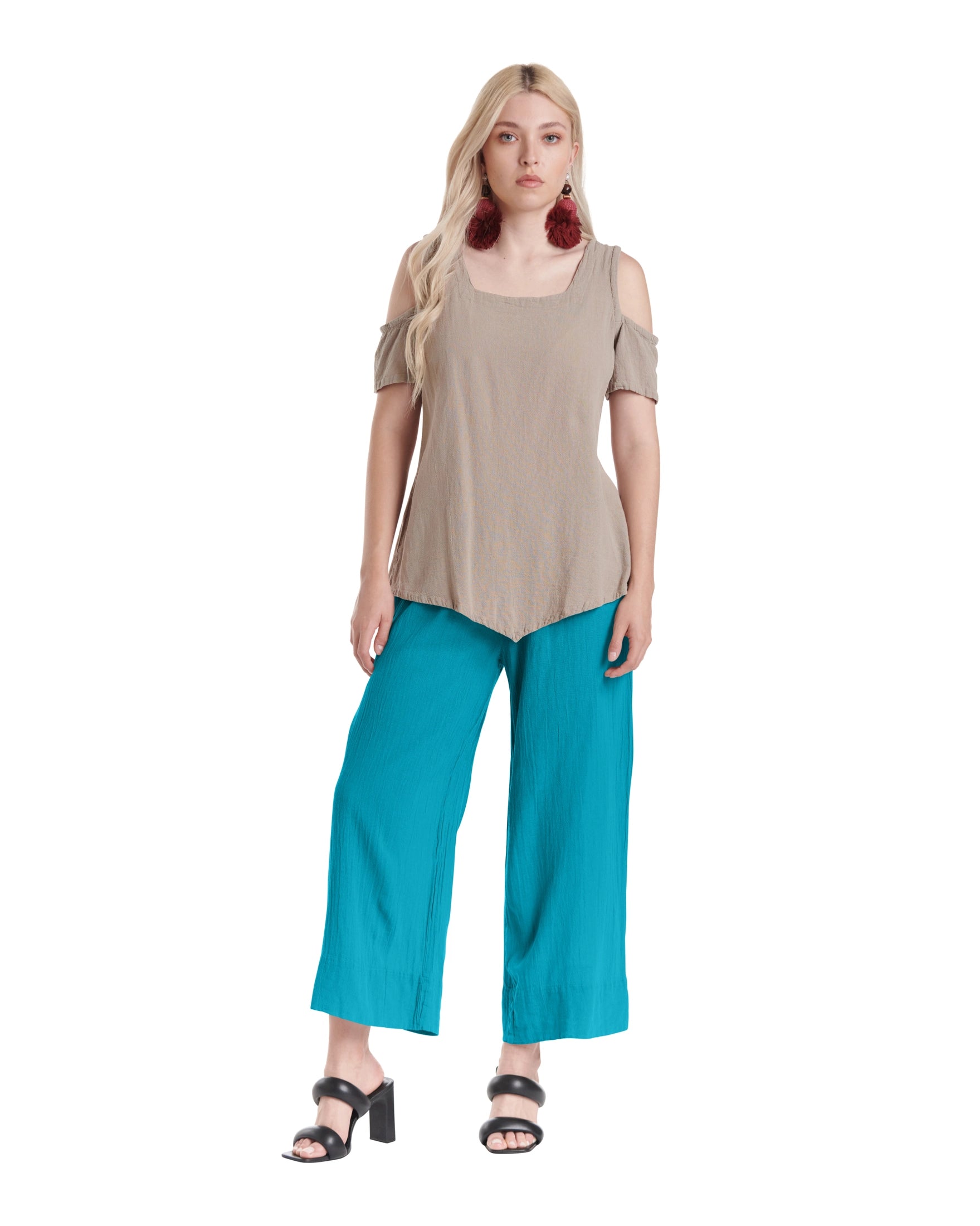 Paula Cotton Gauze Pants-Oh My Gauze