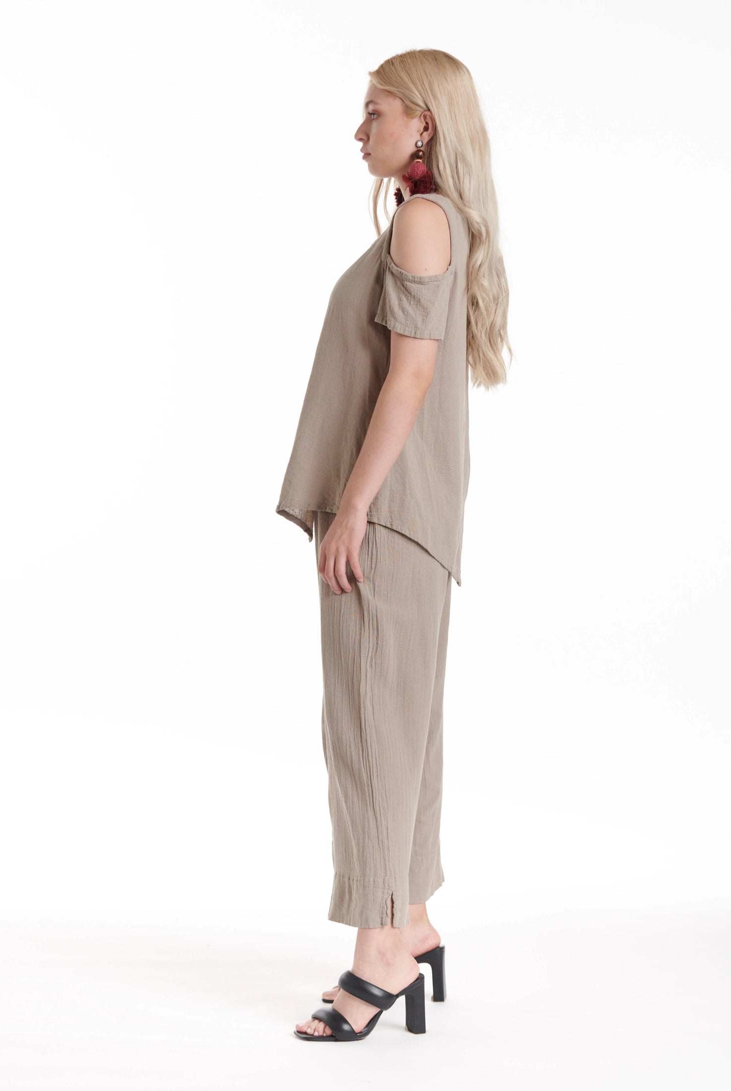 Paula Cotton Gauze Pants-Oh My Gauze