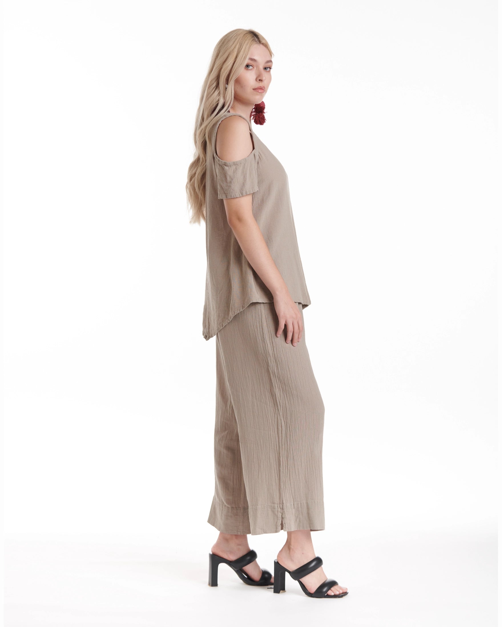 Paula Cotton Gauze Pants-Oh My Gauze