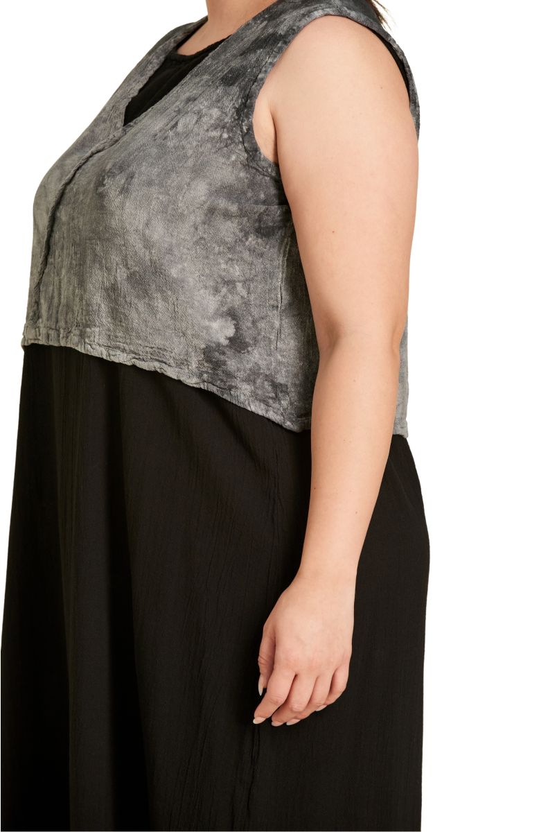 Luisa Crop Cotton Gauze Blouse-Oh My Gauze