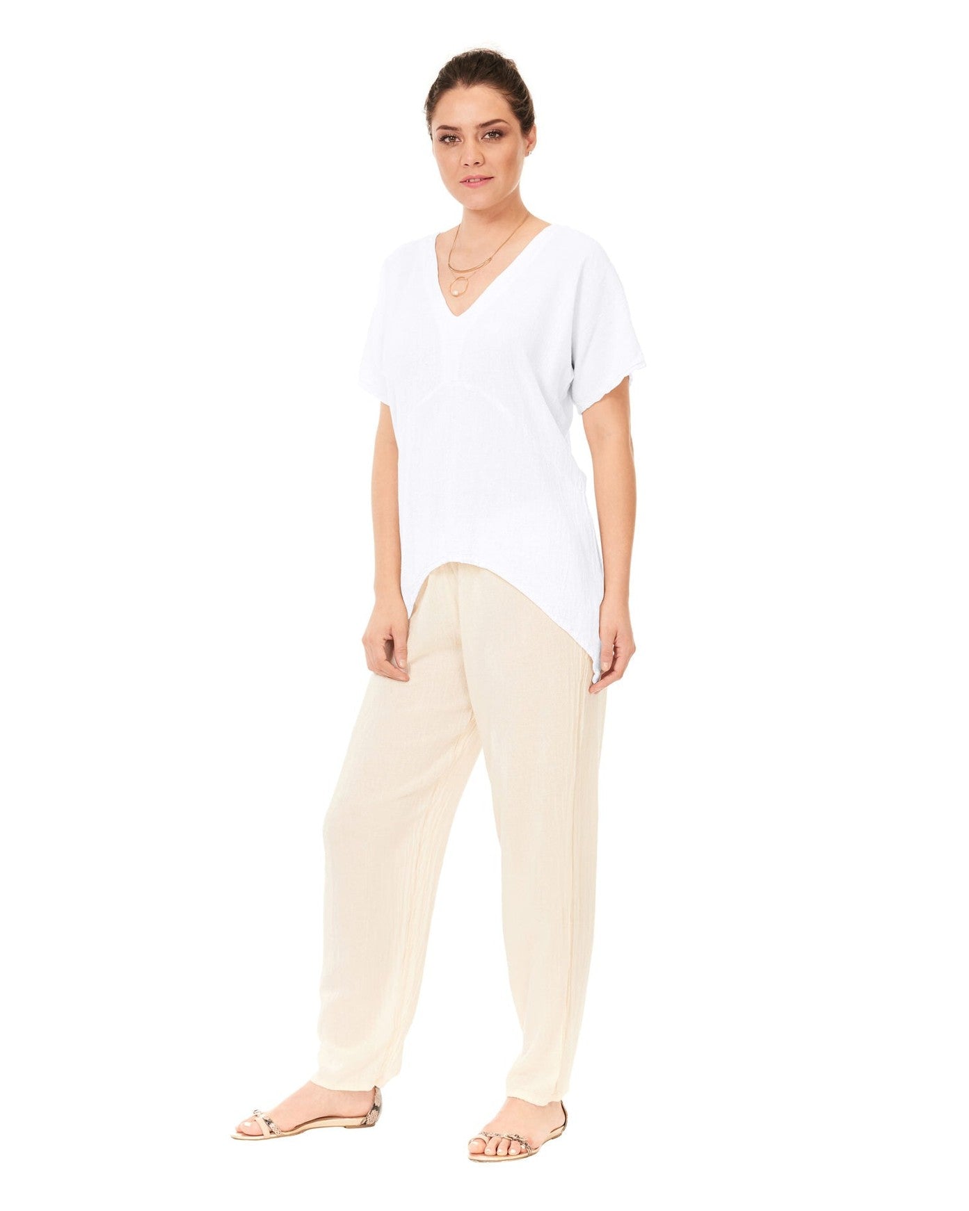 Playa Cotton Gauze Blouse – Final Sale-Oh My Gauze