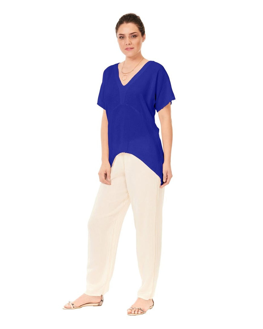 Playa Cotton Gauze Blouse – Final Sale-Oh My Gauze