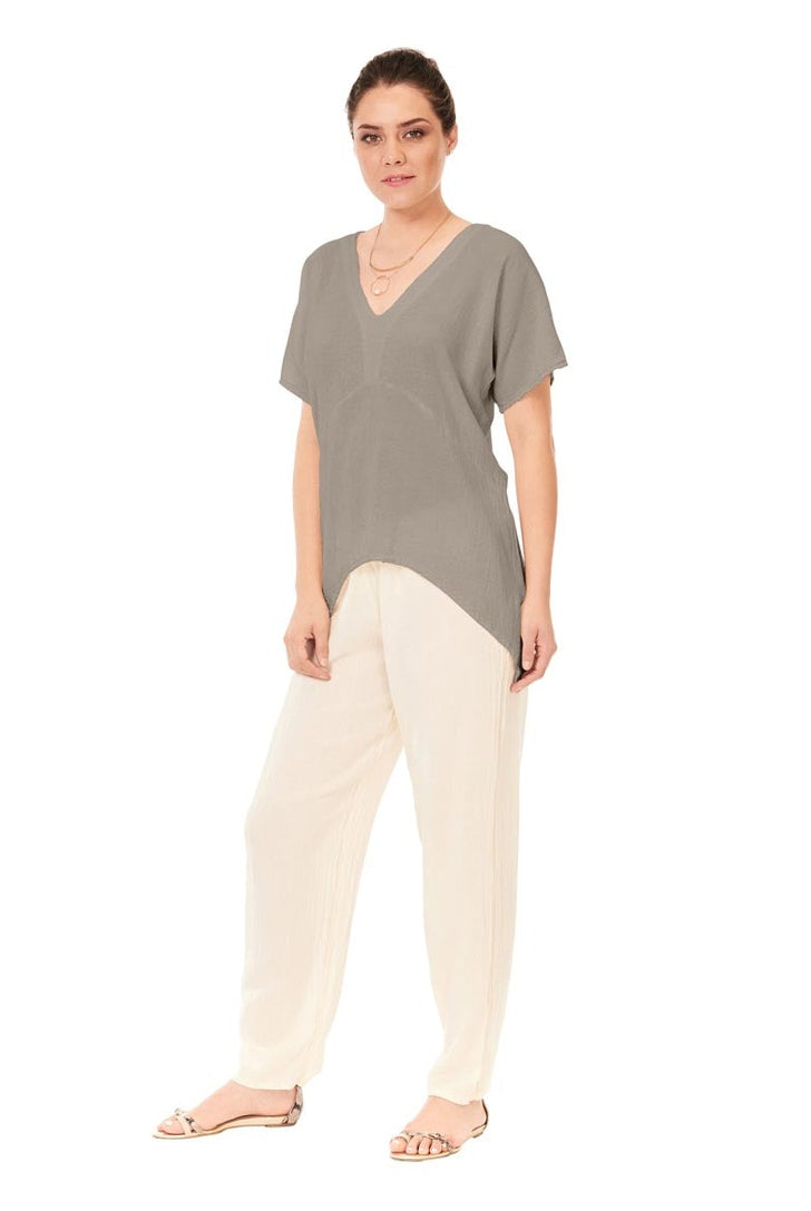 Playa Cotton Gauze Blouse – Final Sale-Oh My Gauze
