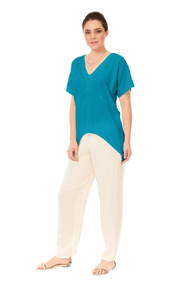 Playa Cotton Gauze Blouse – Final Sale-Oh My Gauze