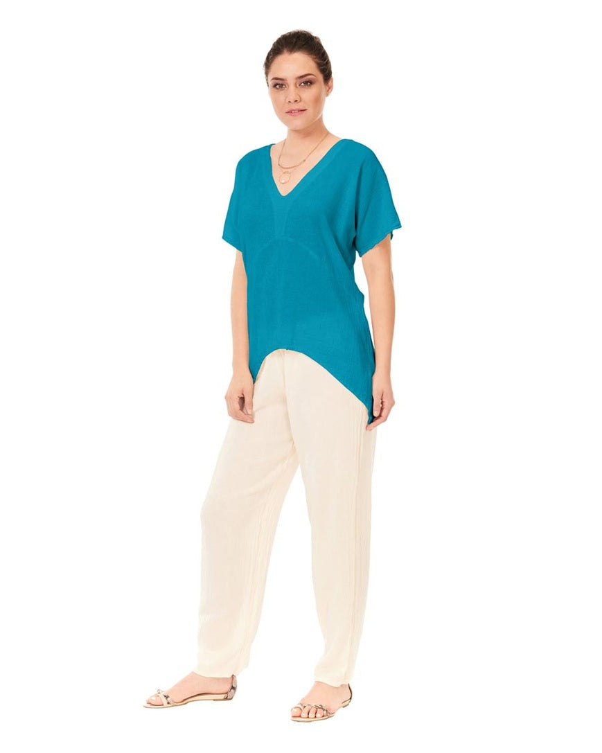 Playa Cotton Gauze Blouse – Final Sale-Oh My Gauze