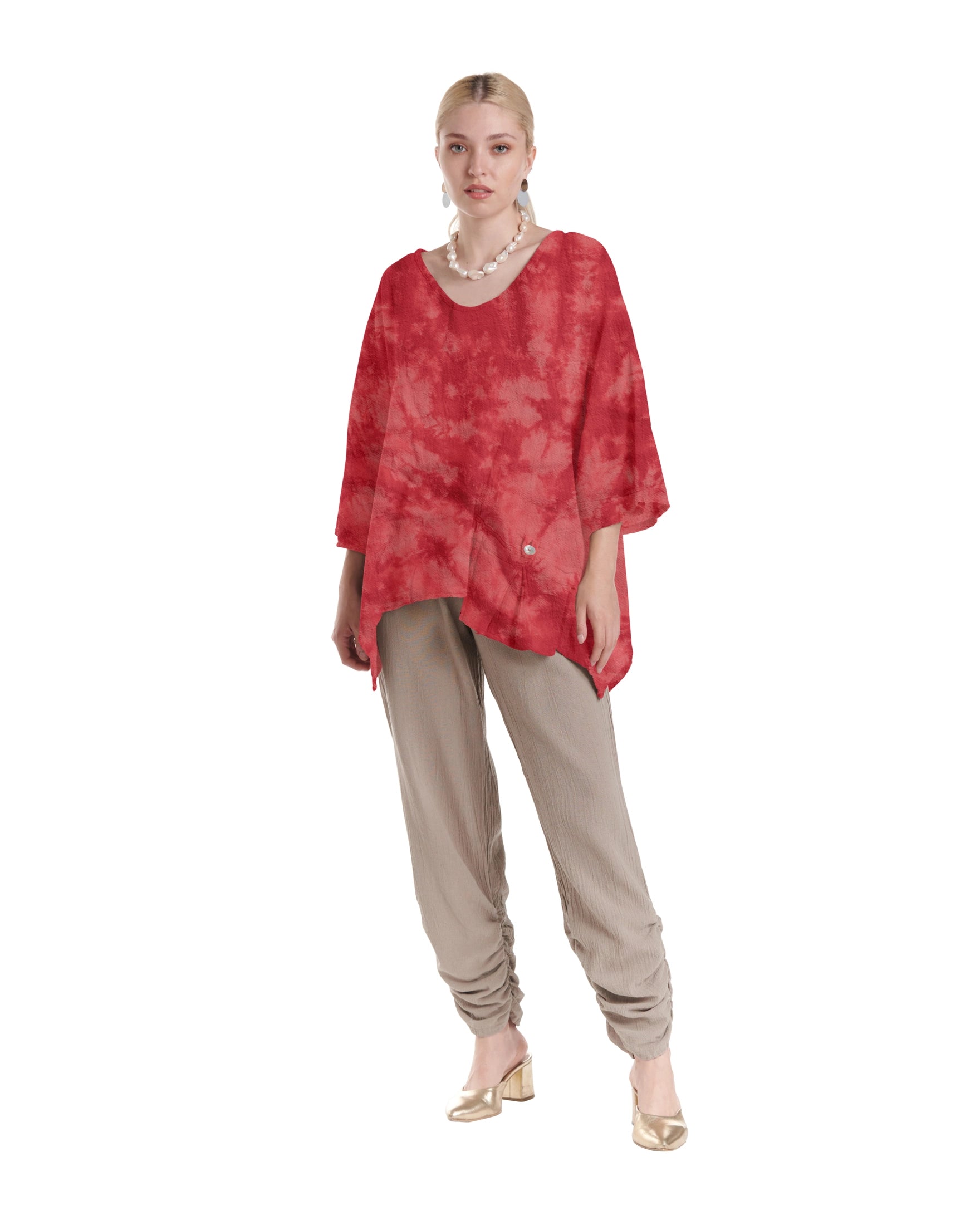 Pocket Cotton Gauze Blouse-Oh My Gauze