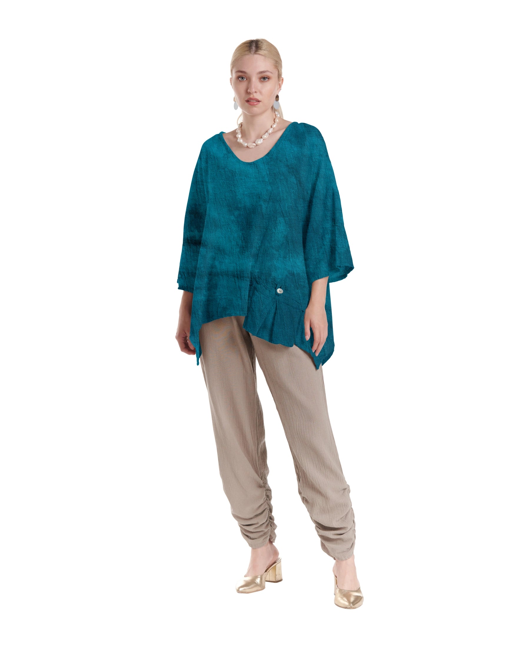 Pocket Blouse-Oh My Gauze