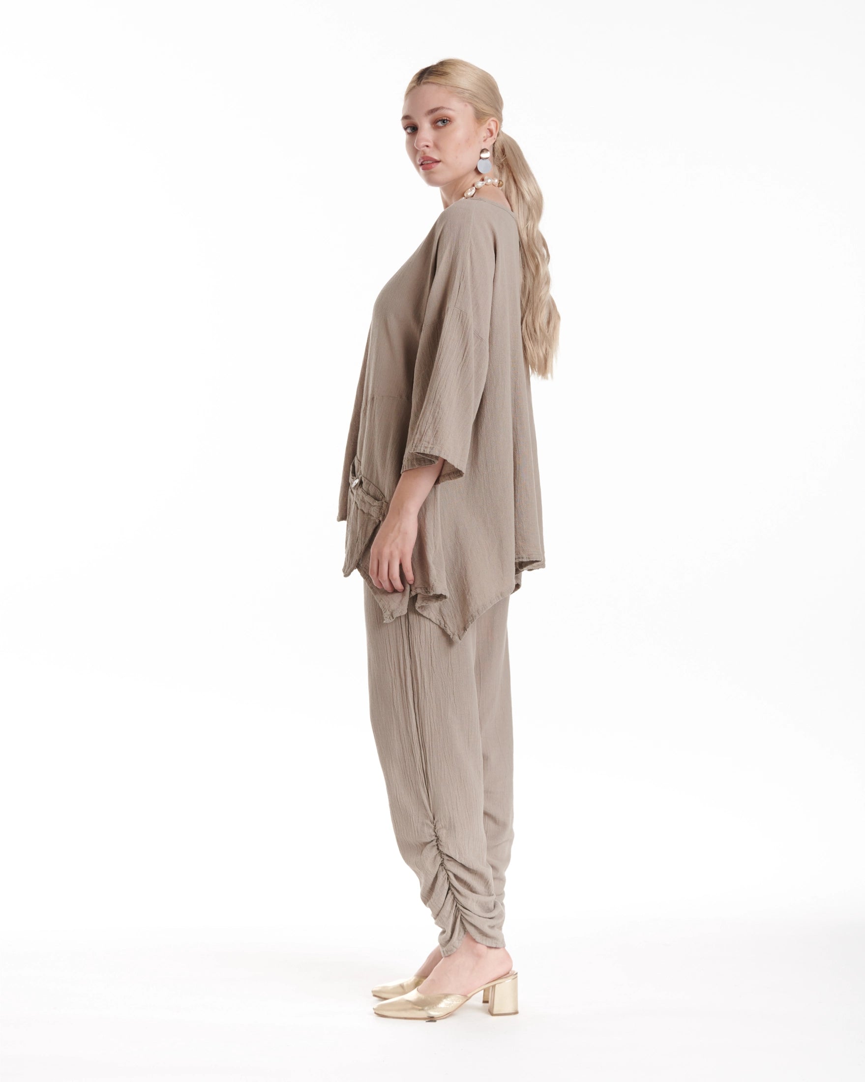 Pocket Blouse-Oh My Gauze