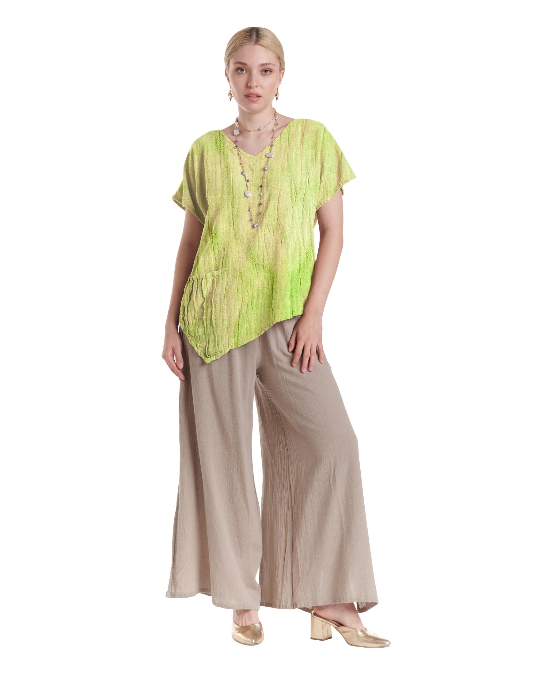 Polly Cotton Gauze Blouse-Oh My Gauze