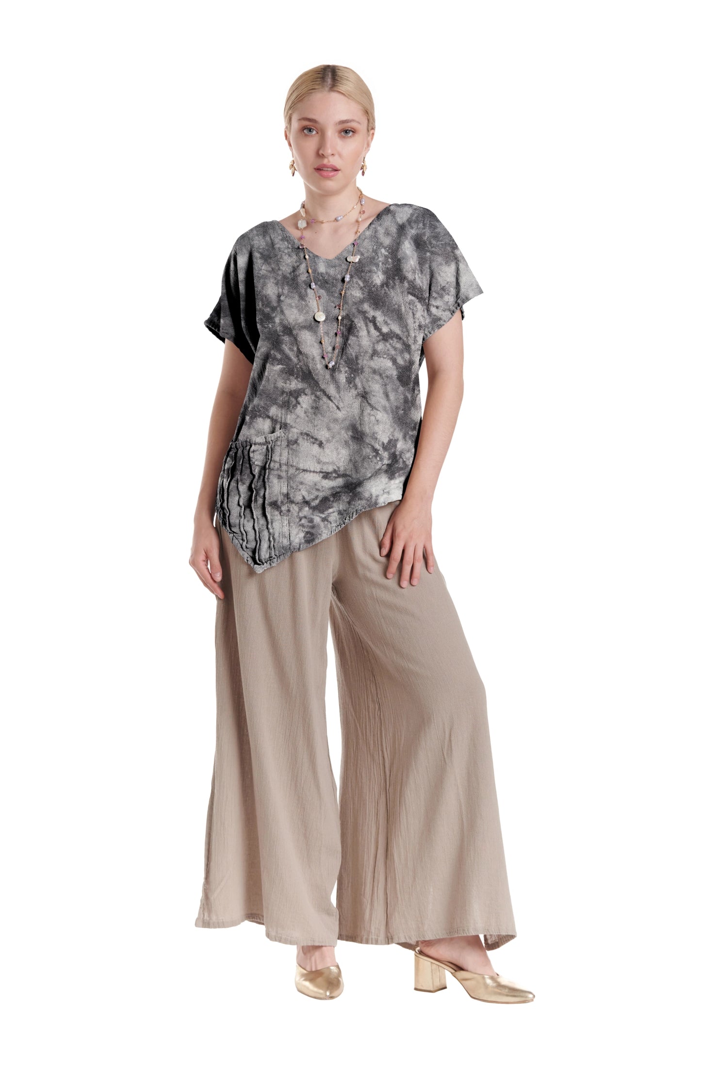 Polly Cotton Gauze Blouse-Oh My Gauze