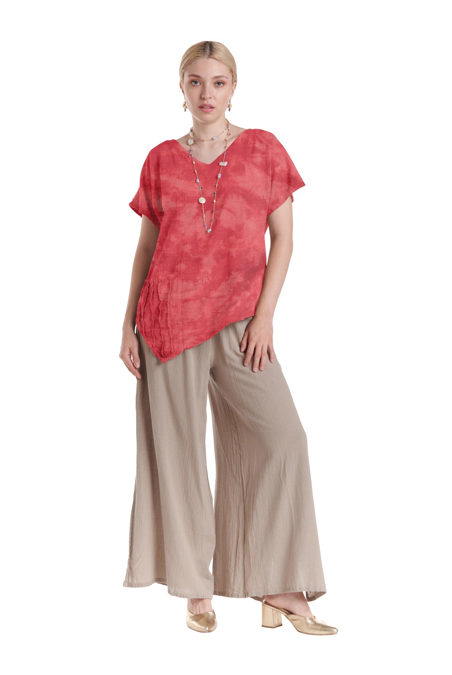 Polly Cotton Gauze Blouse-Oh My Gauze
