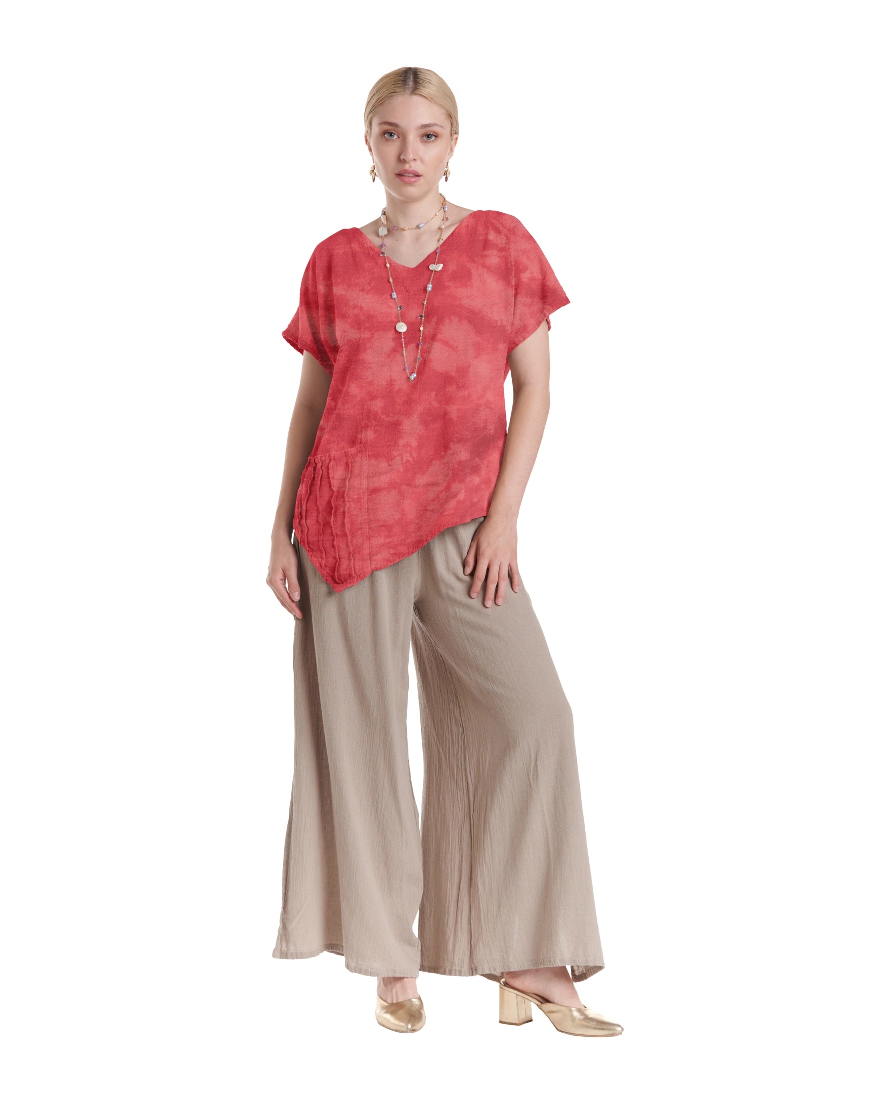 Polly Cotton Gauze Blouse-Oh My Gauze